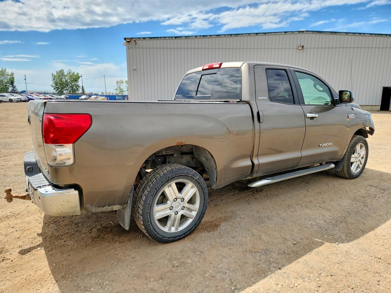 2007 Toyota Tundra Double Cab Limited Brown vin: 5TFBV58197X029941