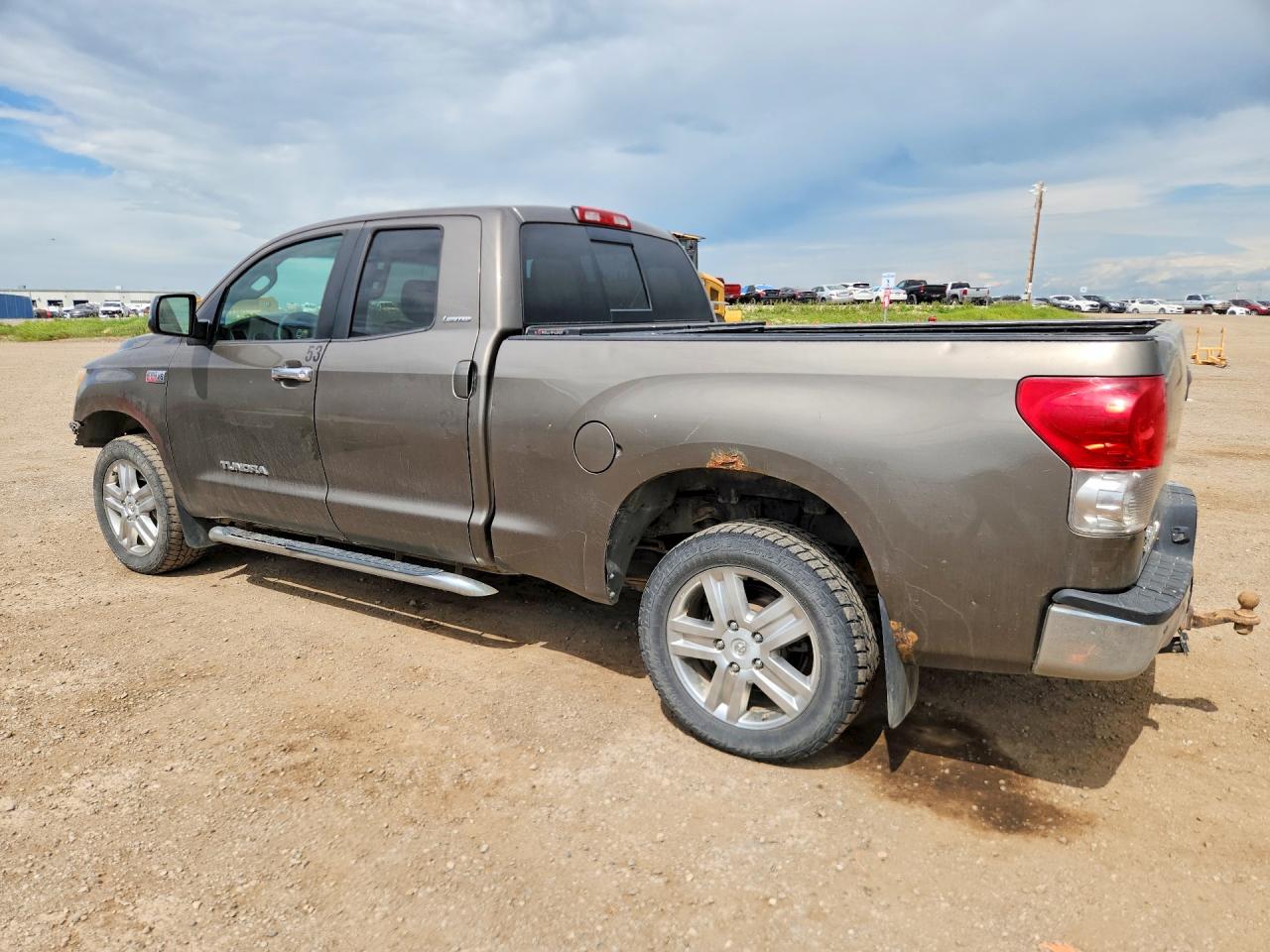2007 Toyota Tundra Double Cab Limited Brown vin: 5TFBV58197X029941