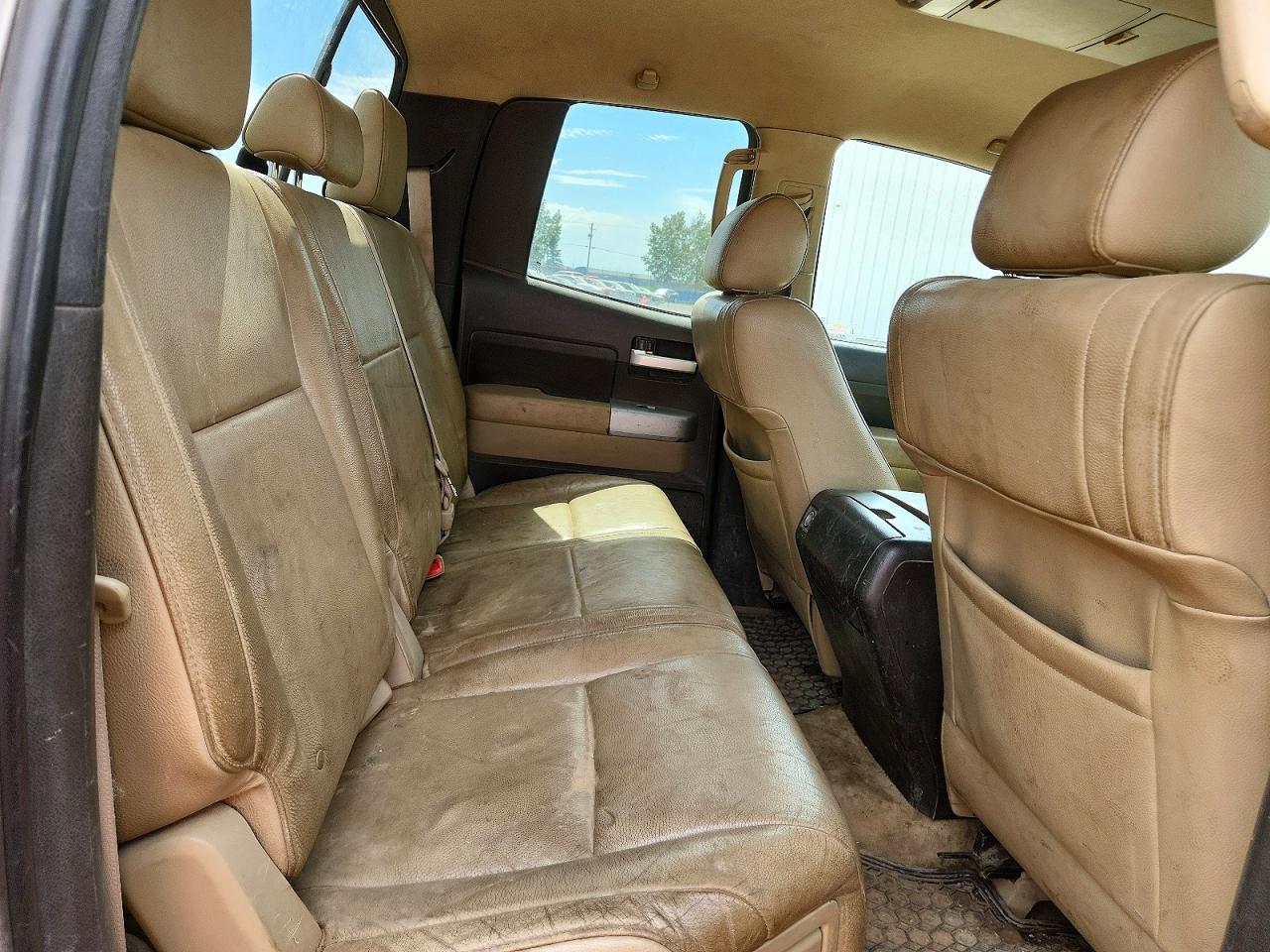 2007 Toyota Tundra Double Cab Limited Brown vin: 5TFBV58197X029941