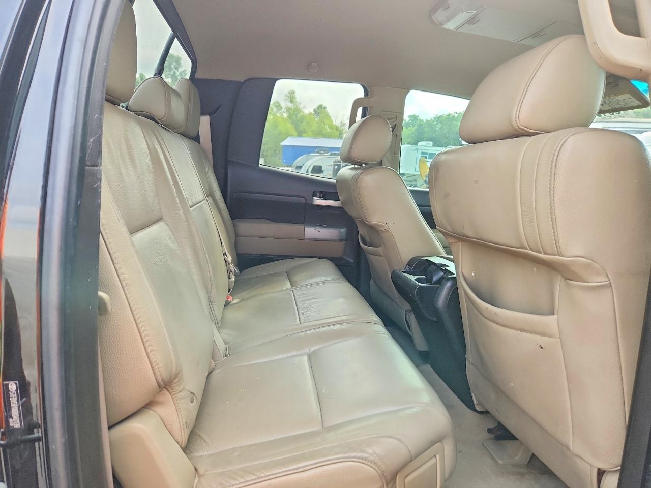 2008 Toyota Tundra Double Cab Limited Black vin: 5TFBV581X8X040139