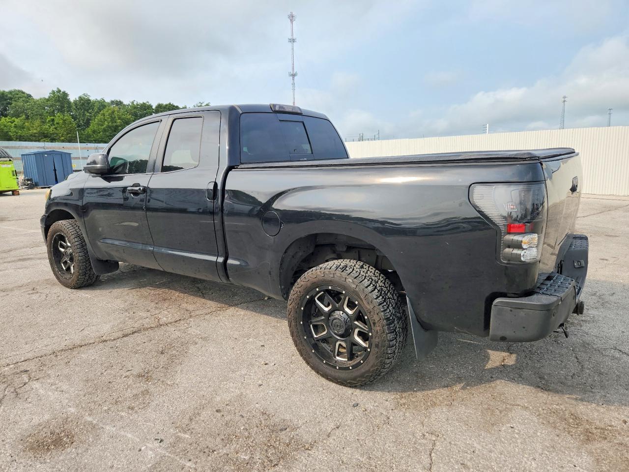 2008 Toyota Tundra Double Cab Limited Black vin: 5TFBV581X8X040139