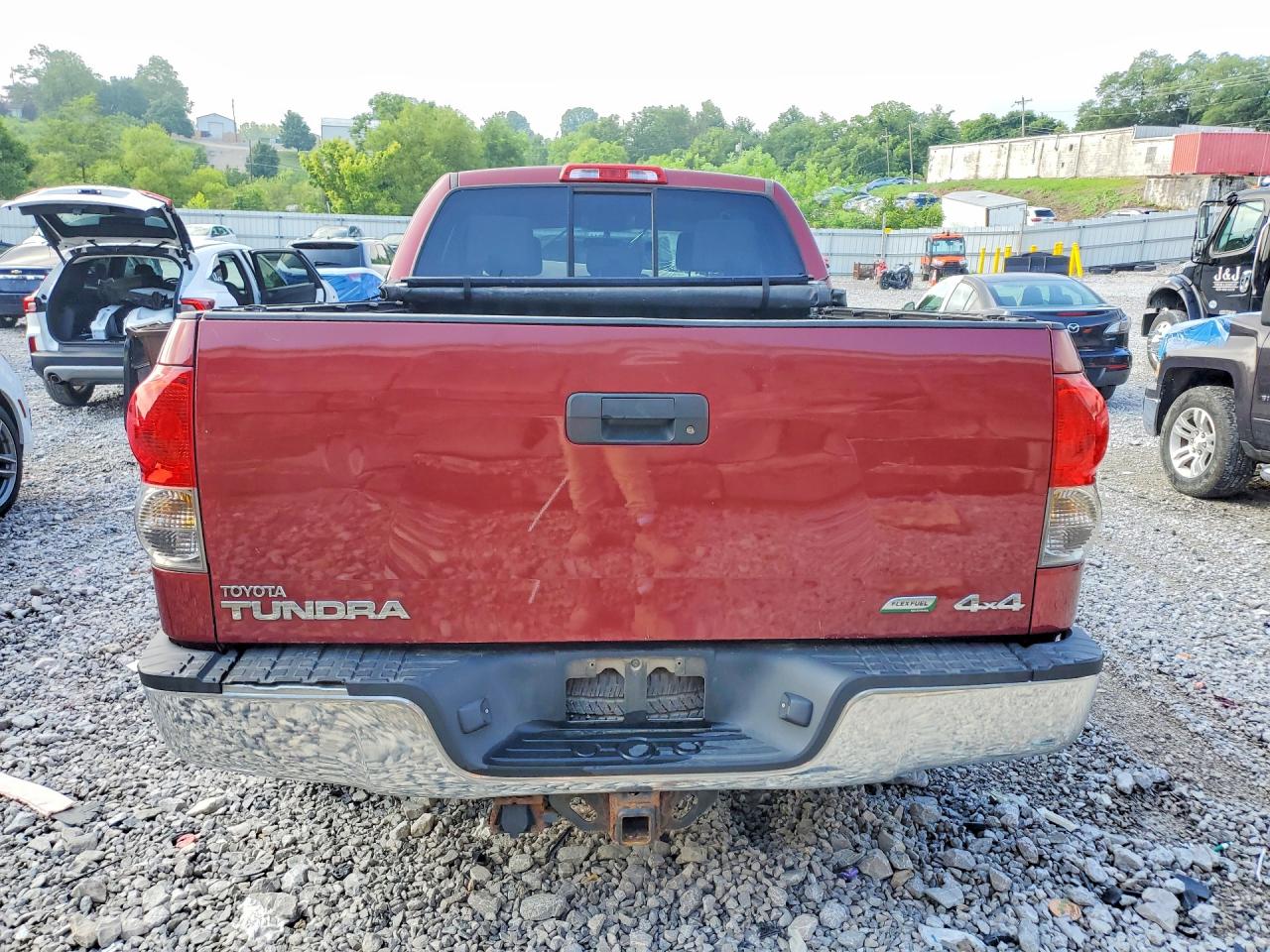 2009 Toyota Tundra Grade Red vin: 5TFBW54109X094148