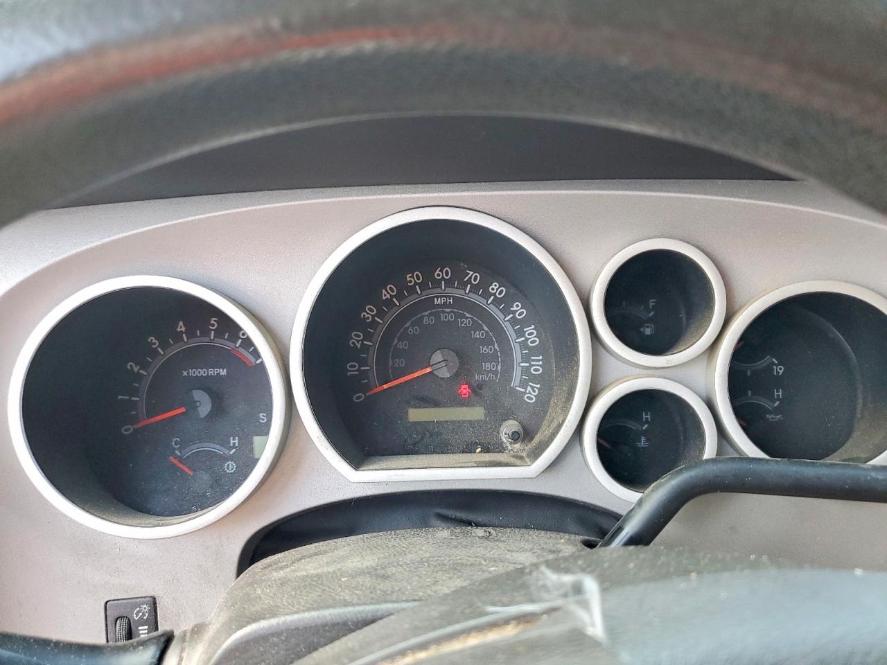 2009 Toyota Tundra Grade Red vin: 5TFBW54109X094148