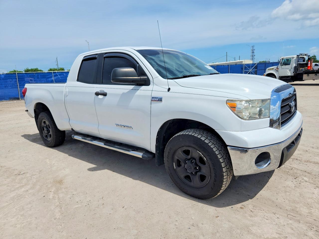 2009 Toyota Tundra Grade White vin: 5TFBW54119X084468