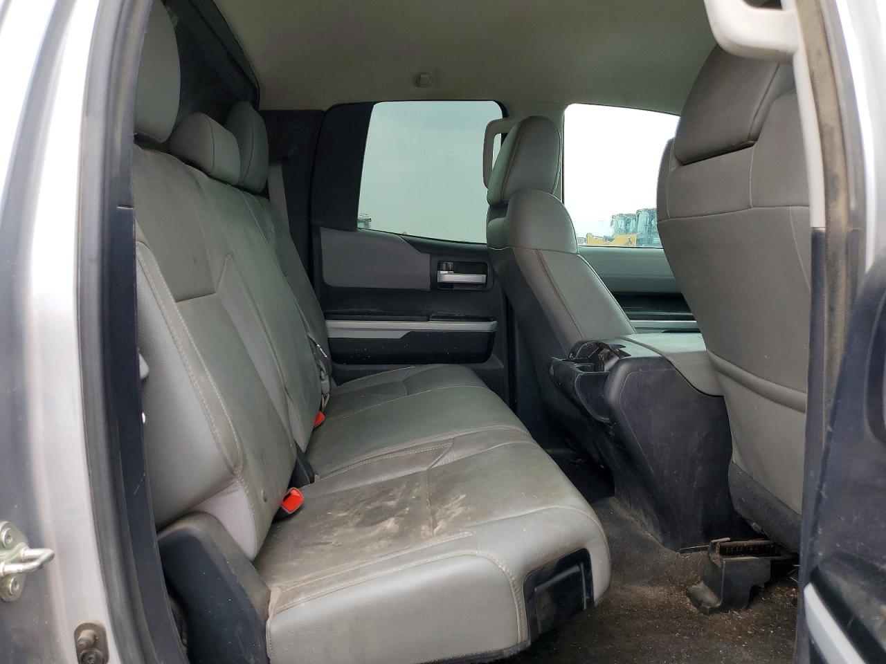 2014 Toyota Tundra Double Cab Limited Silver vin: 5TFBW5F11EX392991