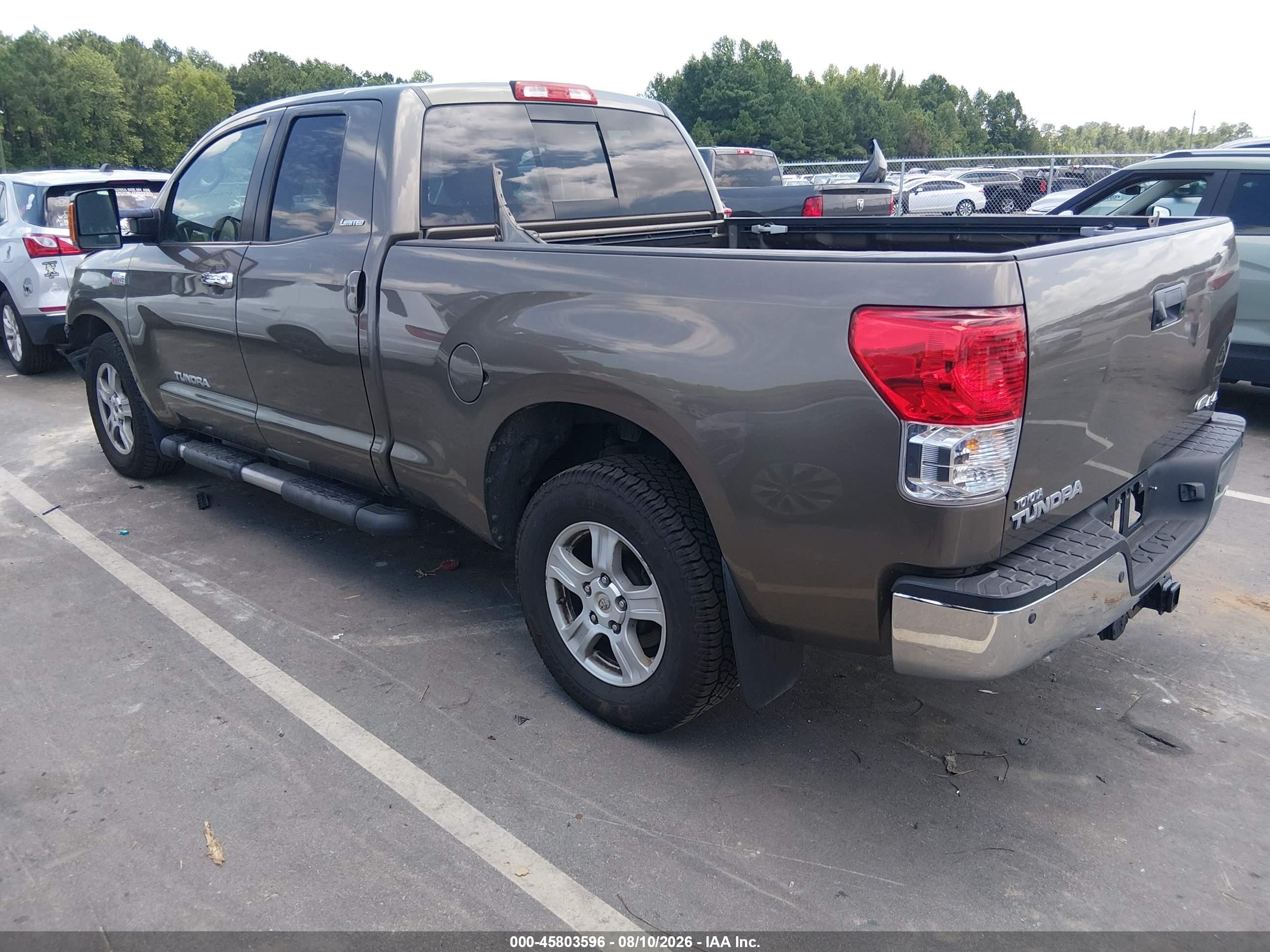 2011 Toyota Tundra Limited 5.7l V8 Brown vin: 5TFBW5F13BX170934