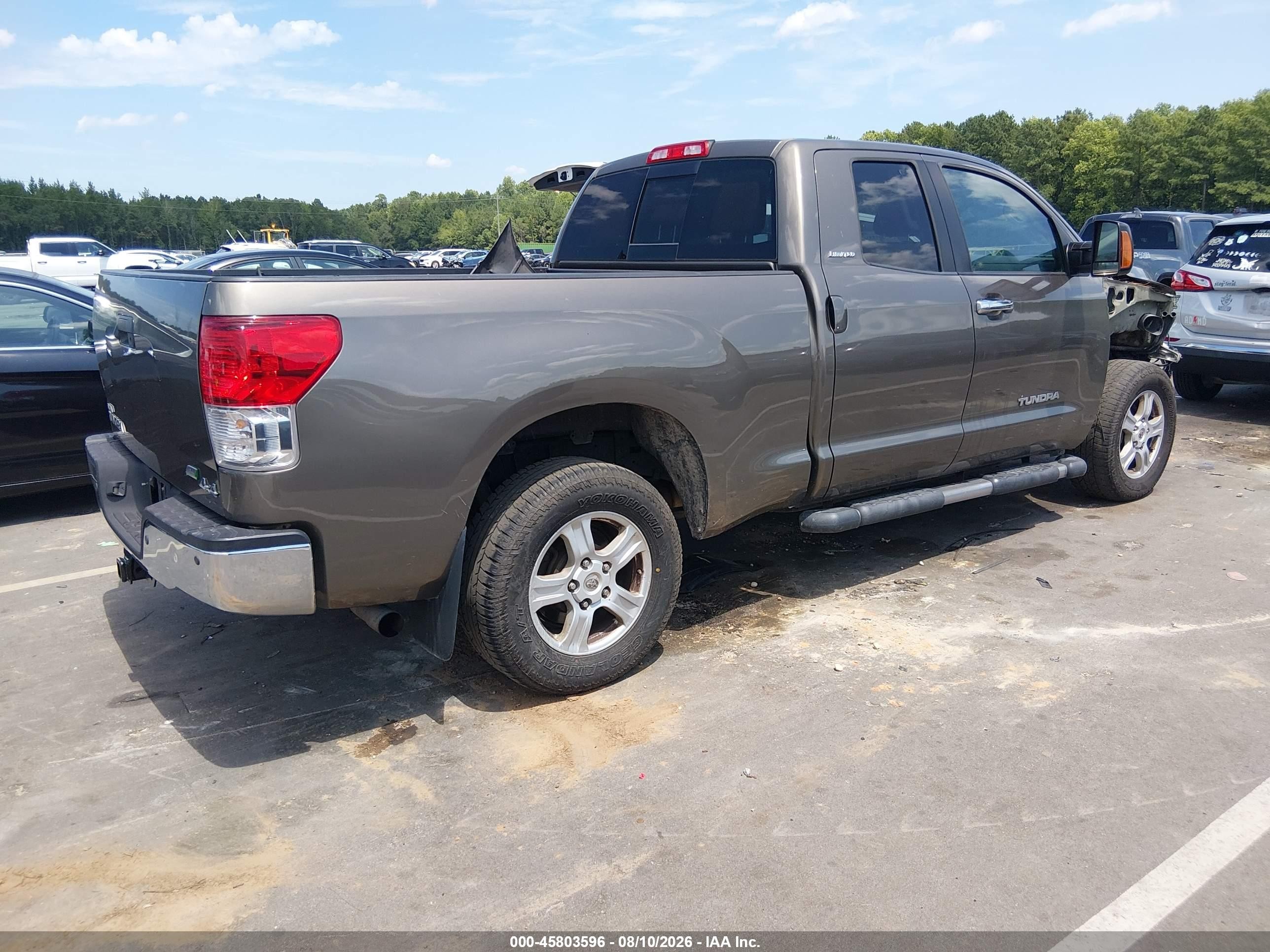 2011 Toyota Tundra Limited 5.7l V8 Brown vin: 5TFBW5F13BX170934