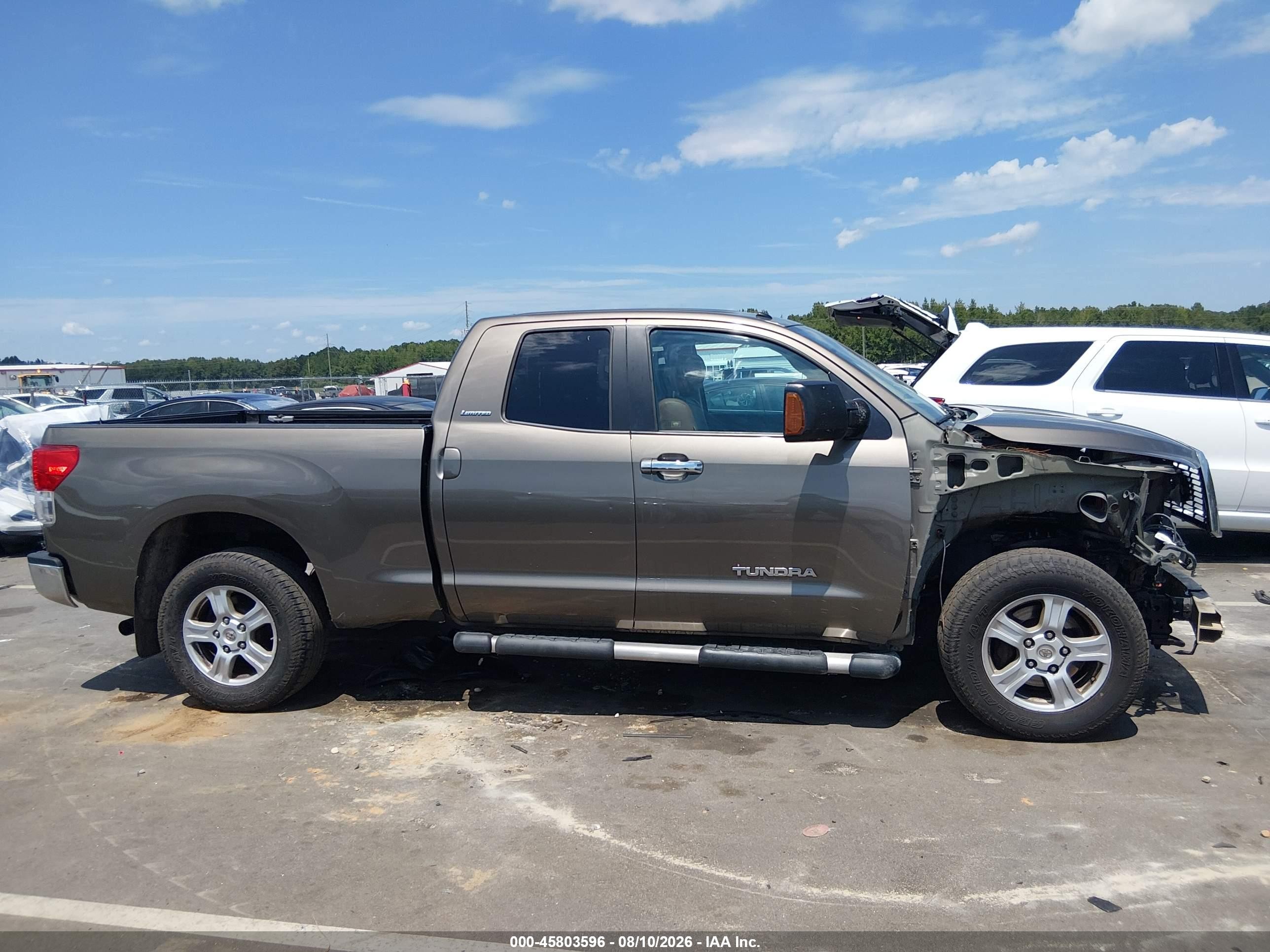 2011 Toyota Tundra Limited 5.7l V8 Brown vin: 5TFBW5F13BX170934