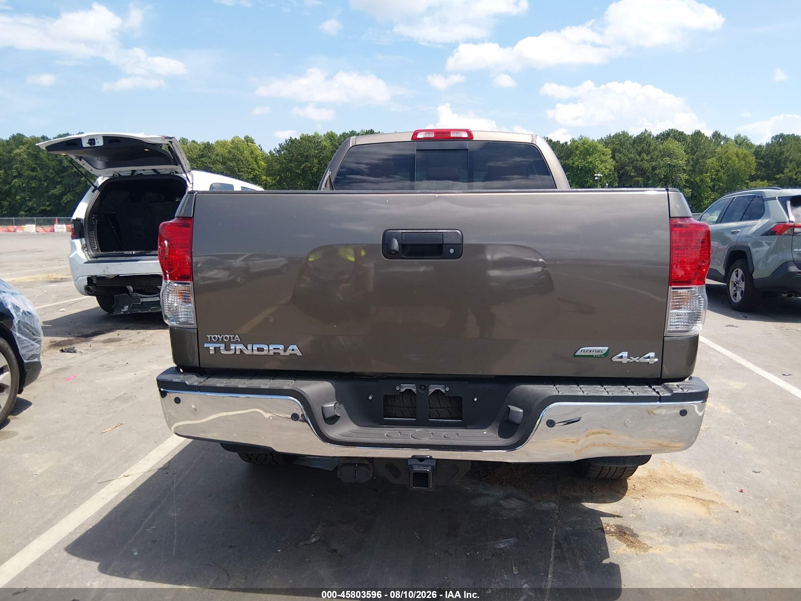 2011 Toyota Tundra Limited 5.7l V8 Brown vin: 5TFBW5F13BX170934