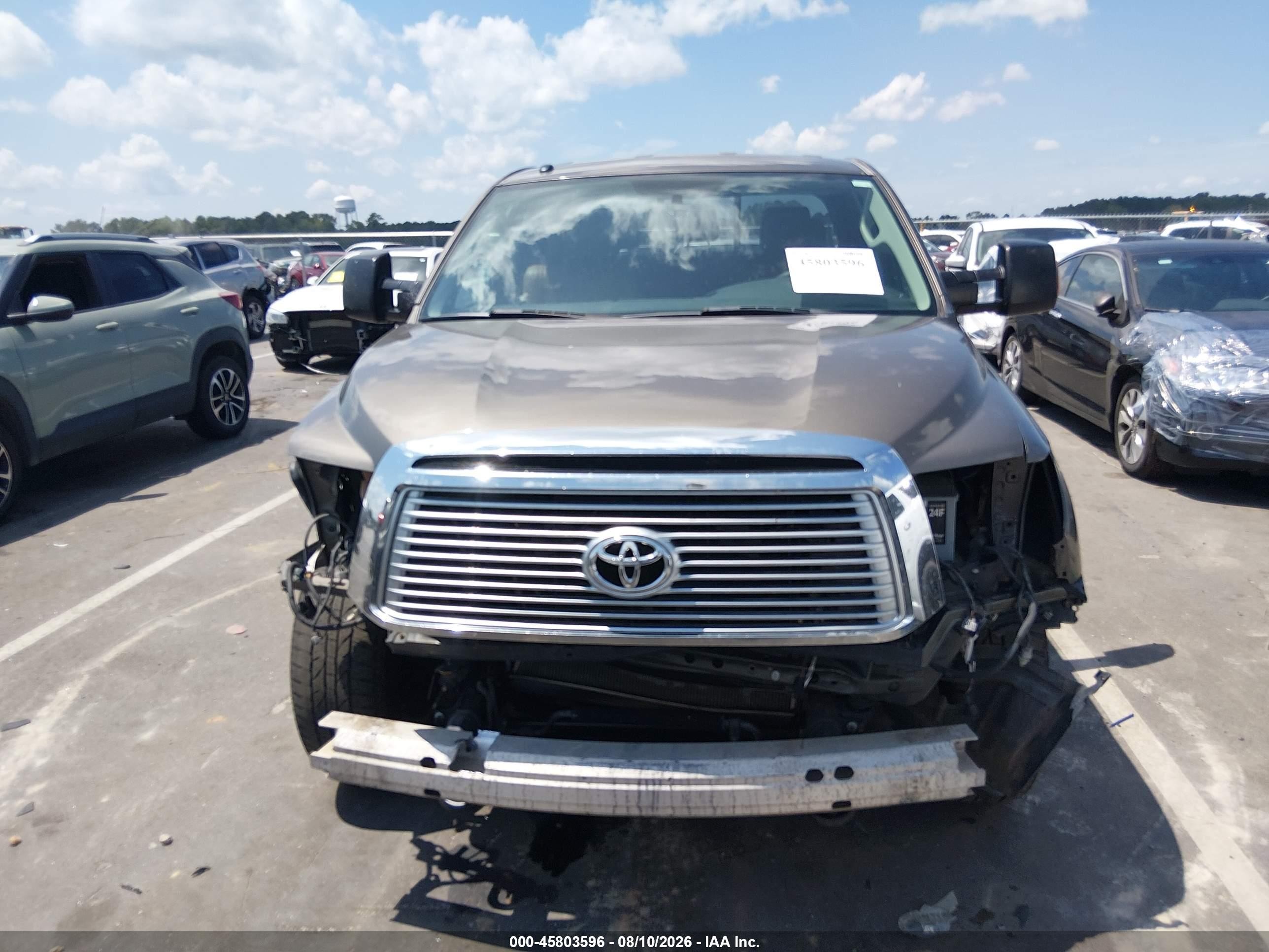 2011 Toyota Tundra Limited 5.7l V8 Brown vin: 5TFBW5F13BX170934