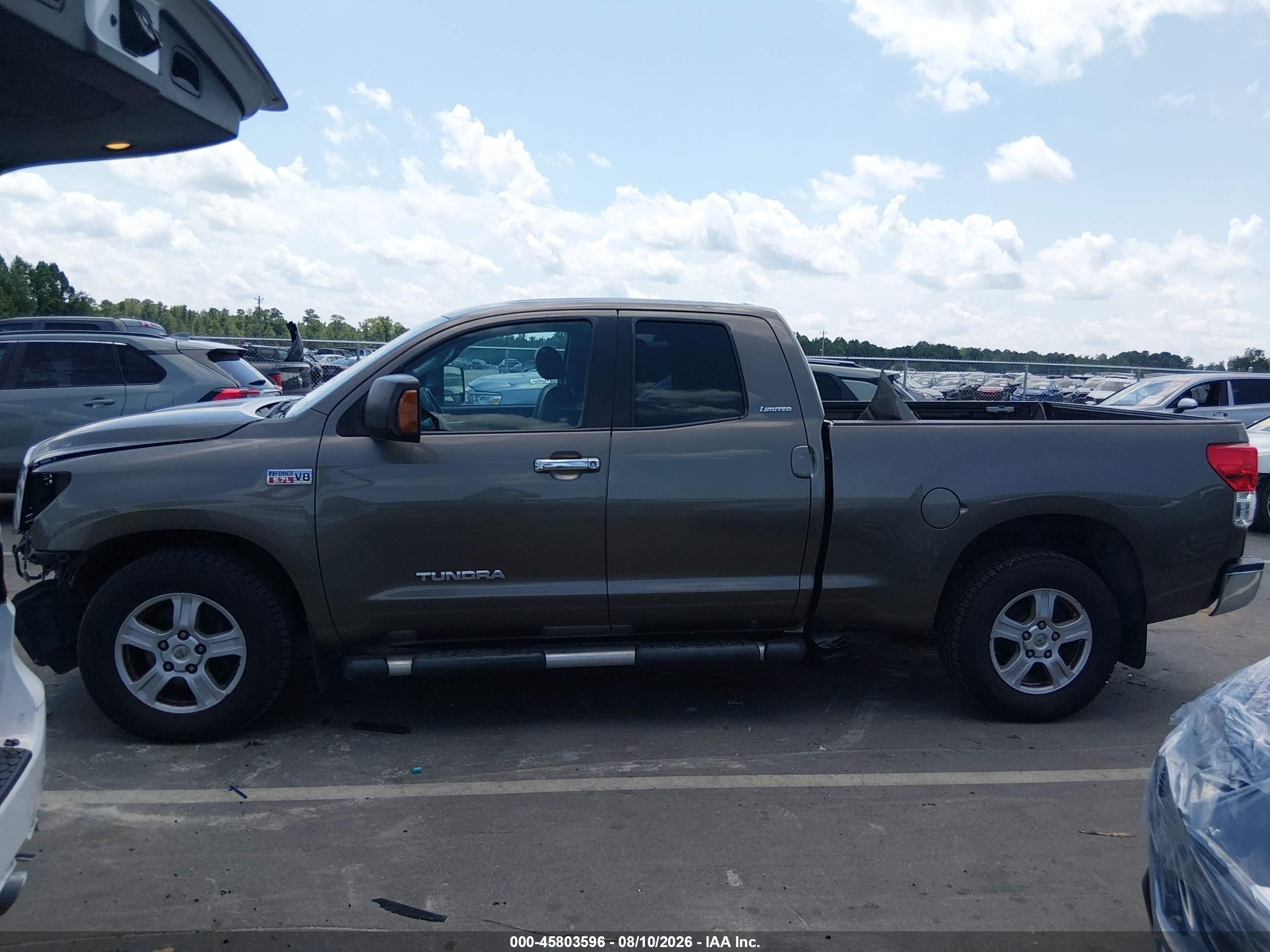 2011 Toyota Tundra Limited 5.7l V8 Brown vin: 5TFBW5F13BX170934