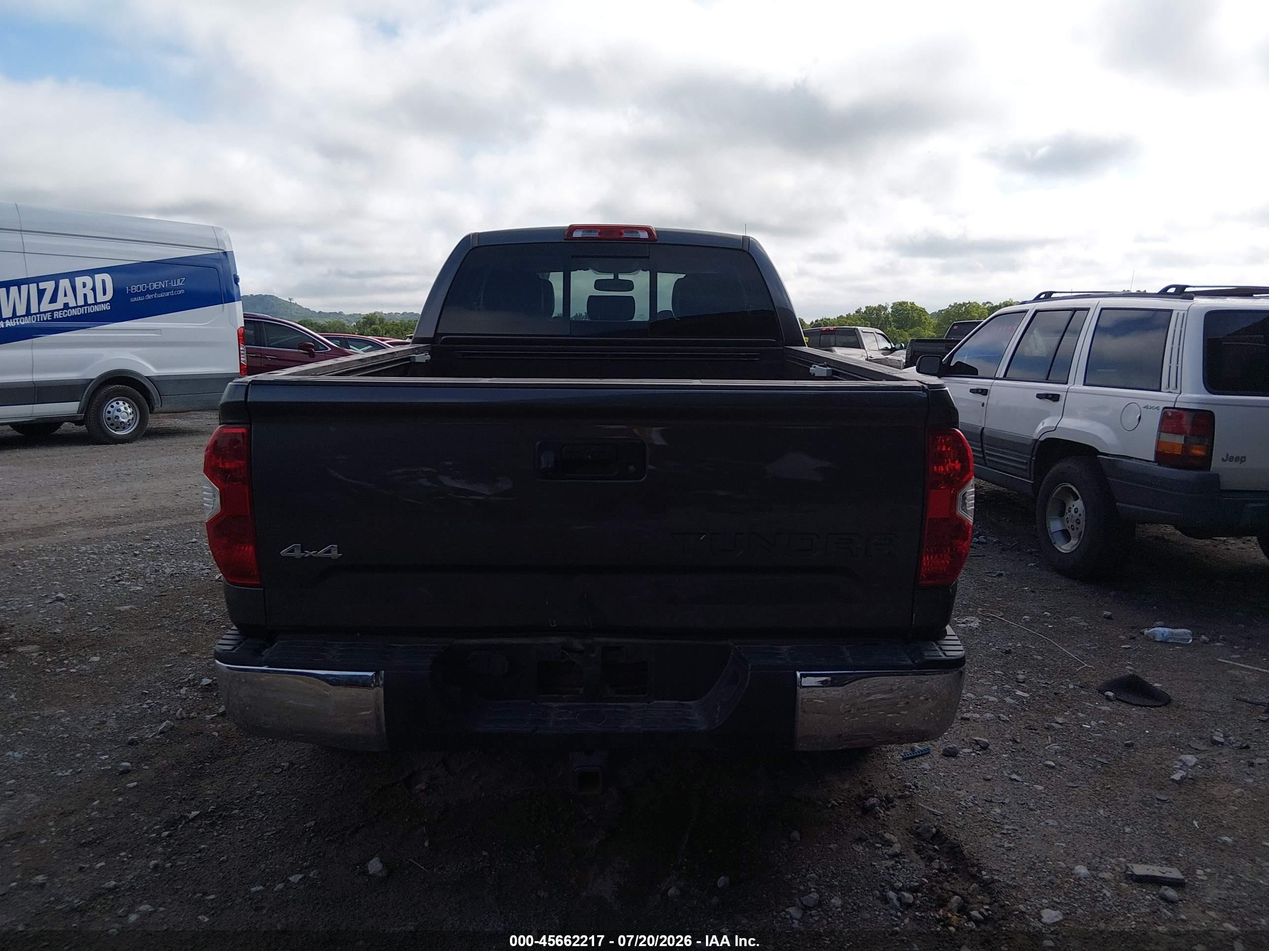 2014 Toyota Tundra Limited 5.7l V8 Черный vin: 5TFBW5F14EX344160