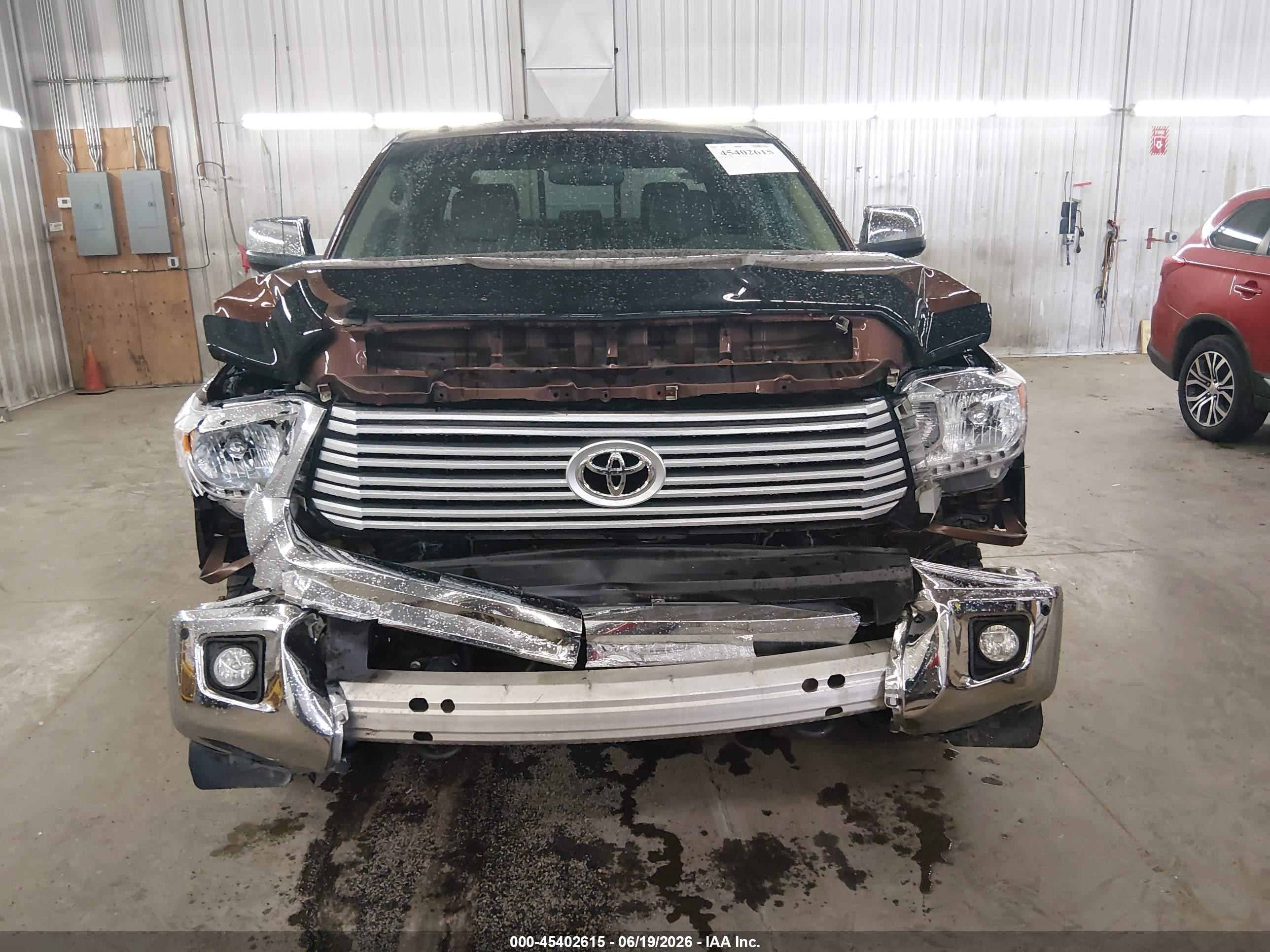 2015 Toyota Tundra Limited 5.7l V8 Brown vin: 5TFBW5F15FX471677