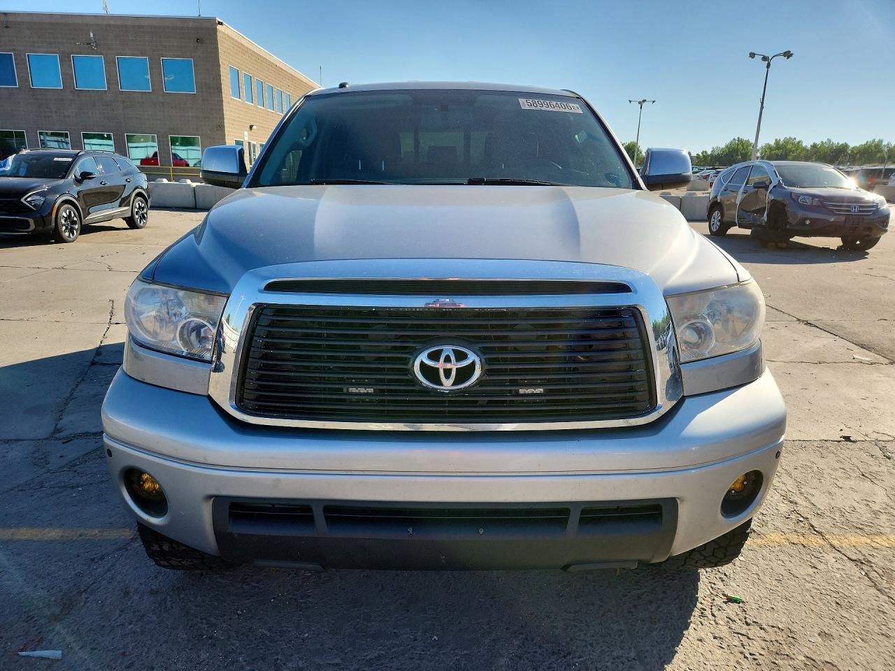 2013 Toyota Tundra Double Cab Limited Silver vin: 5TFBW5F1XDX320475