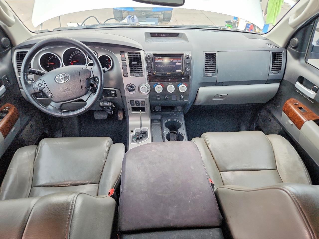 2013 Toyota Tundra Double Cab Limited Silver vin: 5TFBW5F1XDX320475