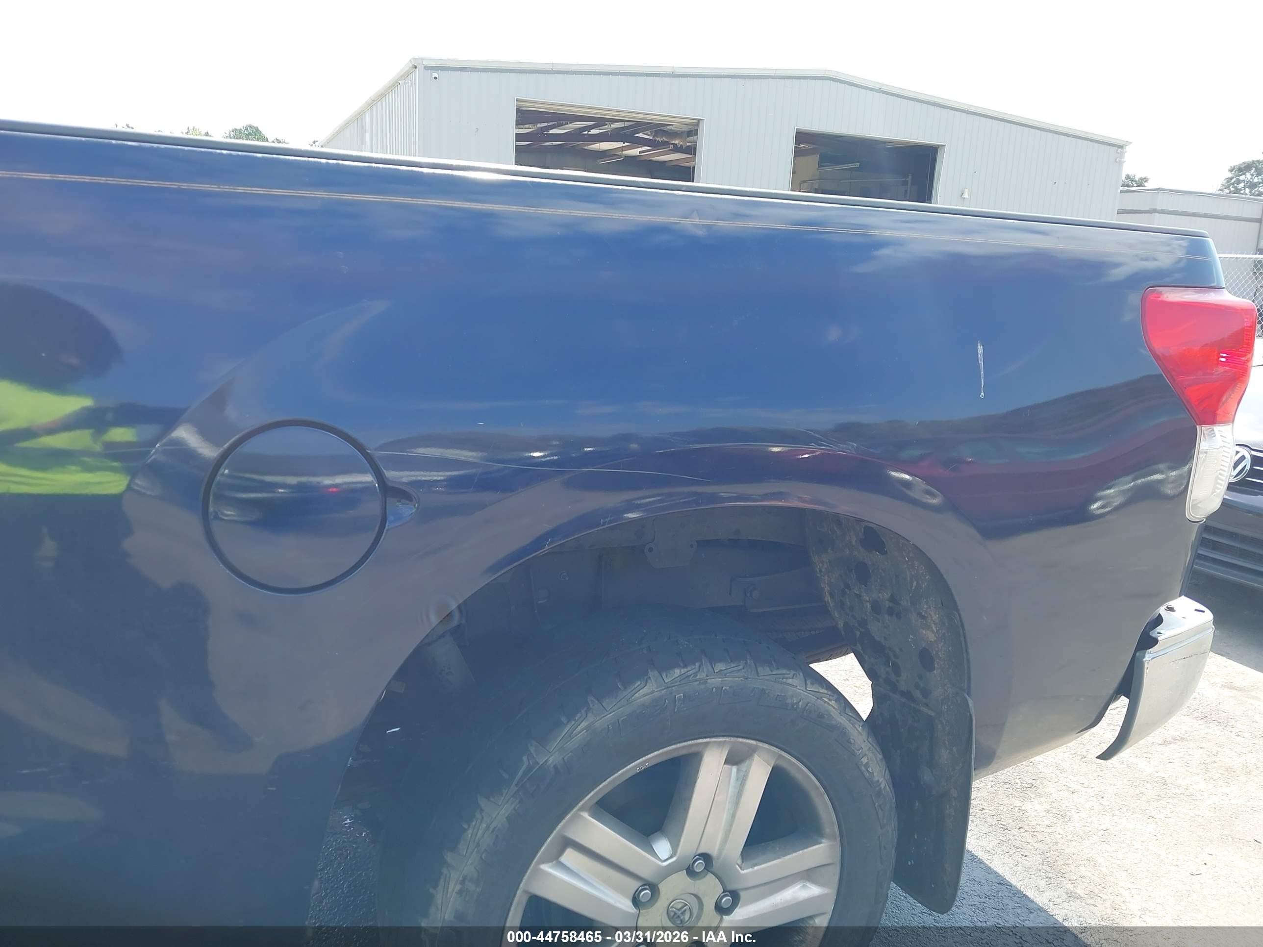 2010 Toyota Tundra Limited 5.7l V8 Blue vin: 5TFBY5F10AX115494
