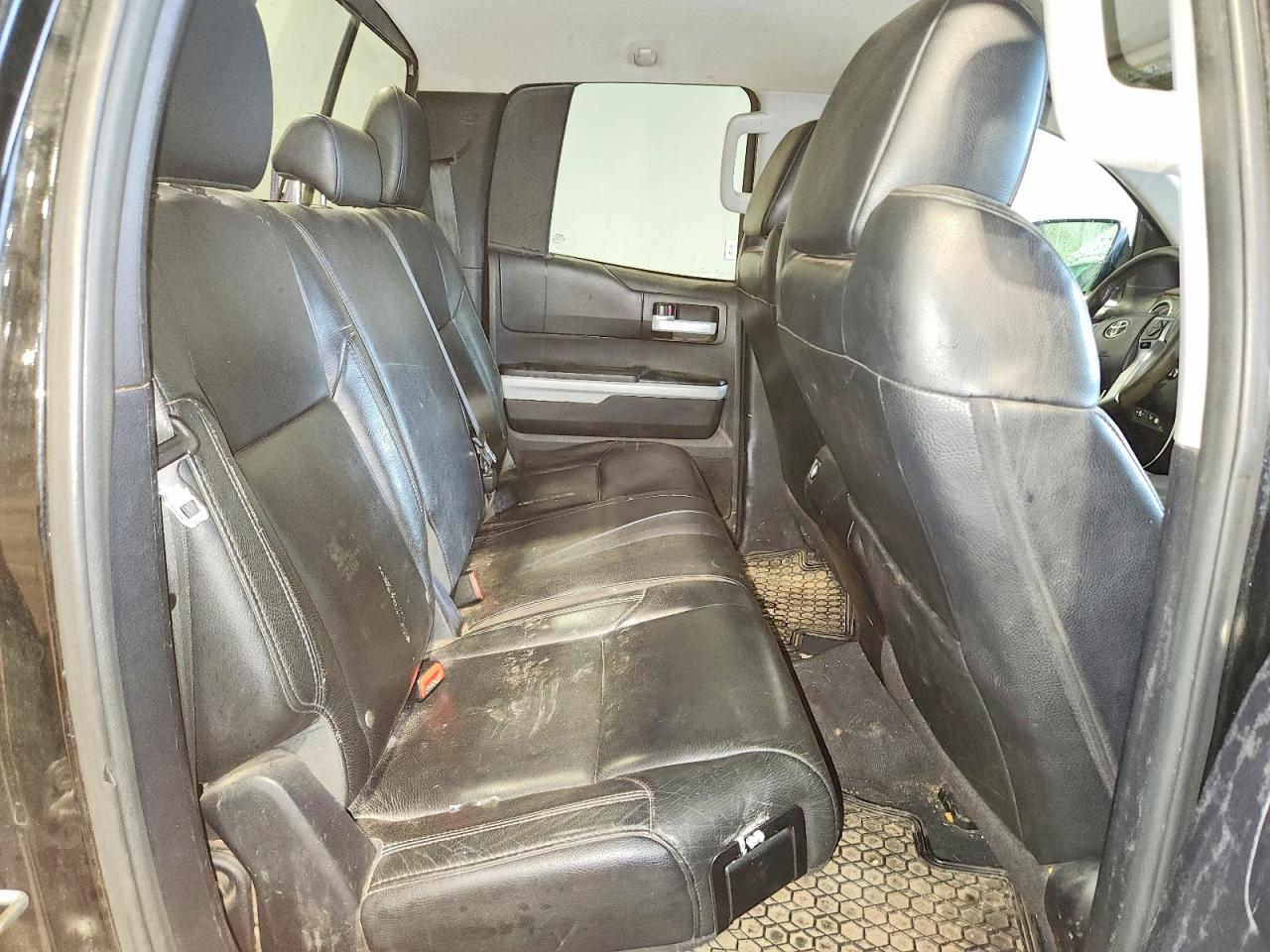 2014 Toyota Tundra Double Cab Limited Black vin: 5TFBY5F11EX373190