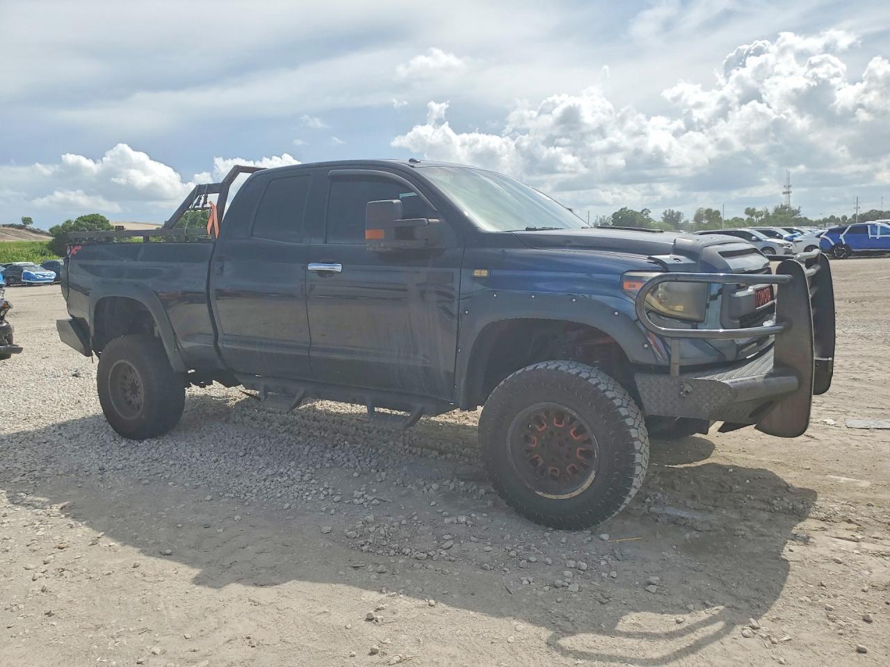 2015 Toyota Tundra Double Cab Limited Black vin: 5TFBY5F12FX464728