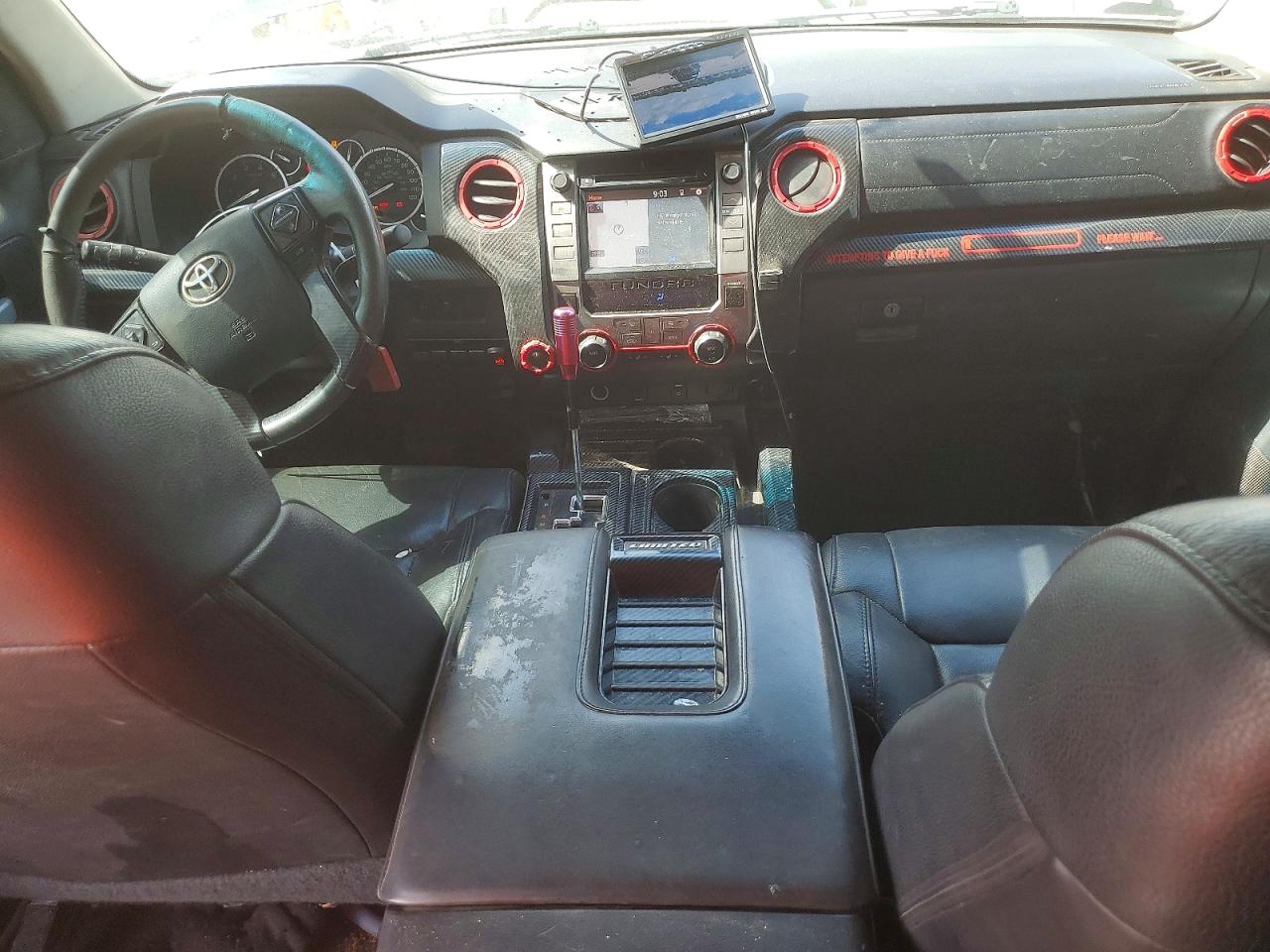 2015 Toyota Tundra Double Cab Limited Black vin: 5TFBY5F12FX464728