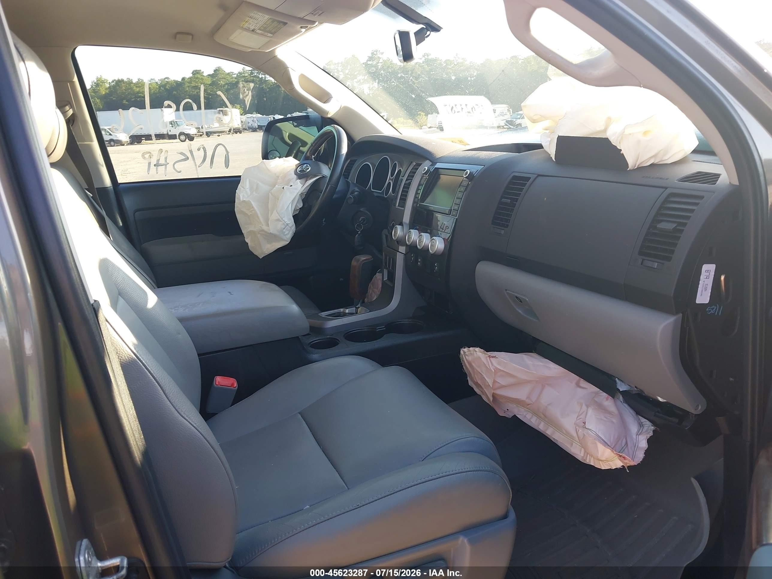 2011 Toyota Tundra Double Cab Limited Gray vin: 5TFBY5F13BX209063