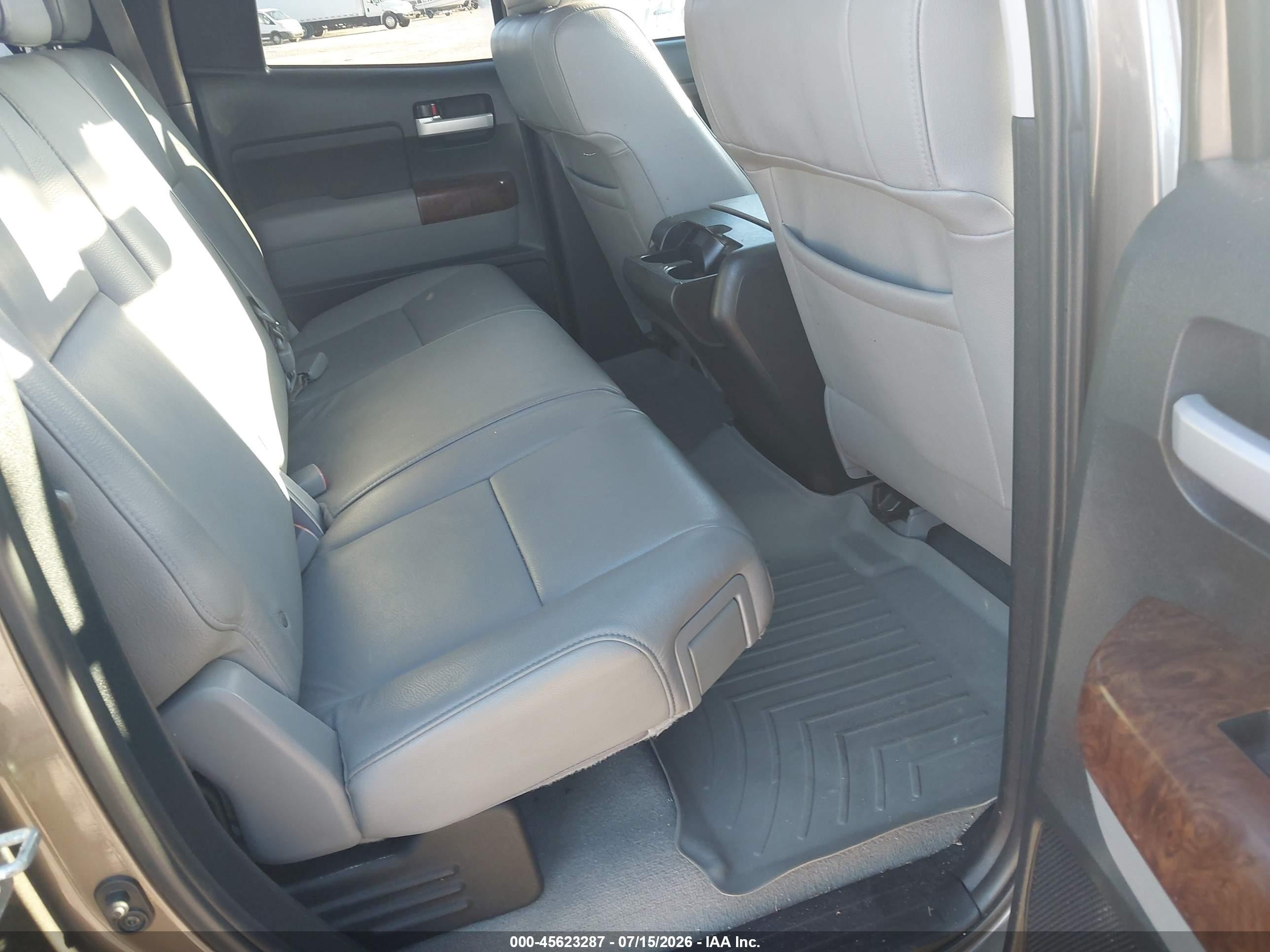 2011 Toyota Tundra Double Cab Limited Gray vin: 5TFBY5F13BX209063