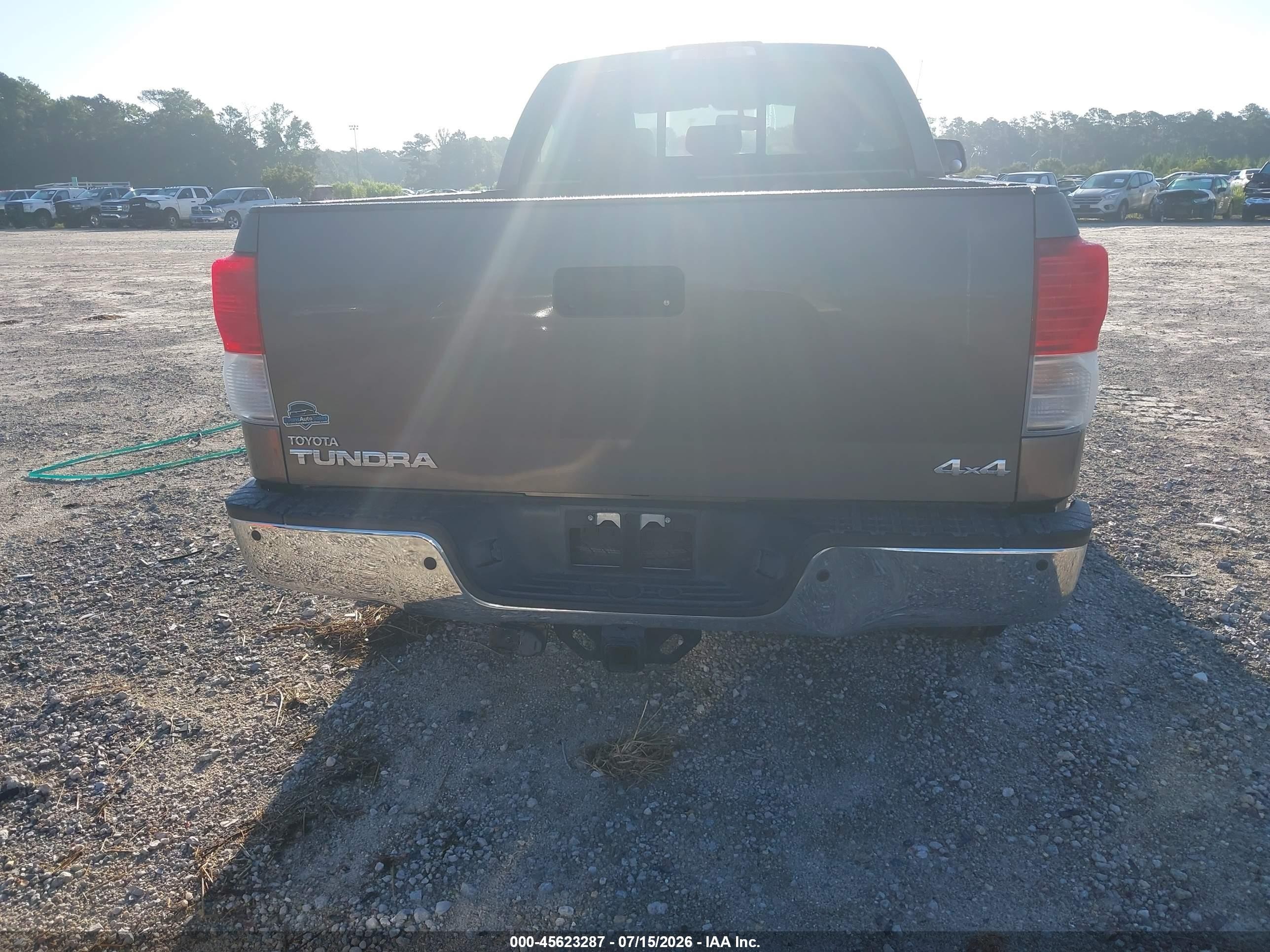 2011 Toyota Tundra Double Cab Limited Gray vin: 5TFBY5F13BX209063