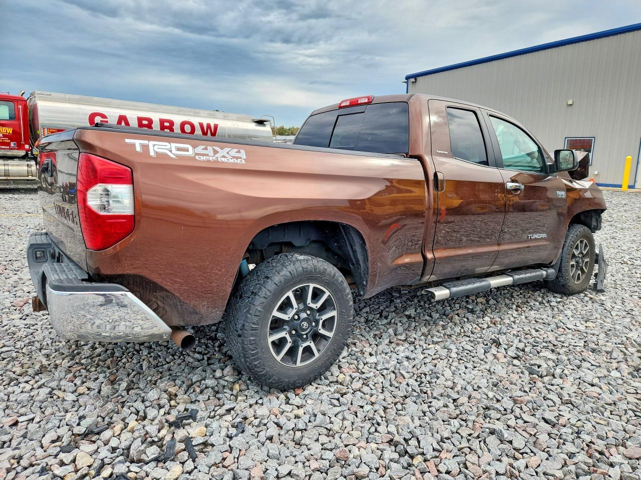 2014 Toyota Tundra Double Cab Limited Brown vin: 5TFBY5F14EX335873