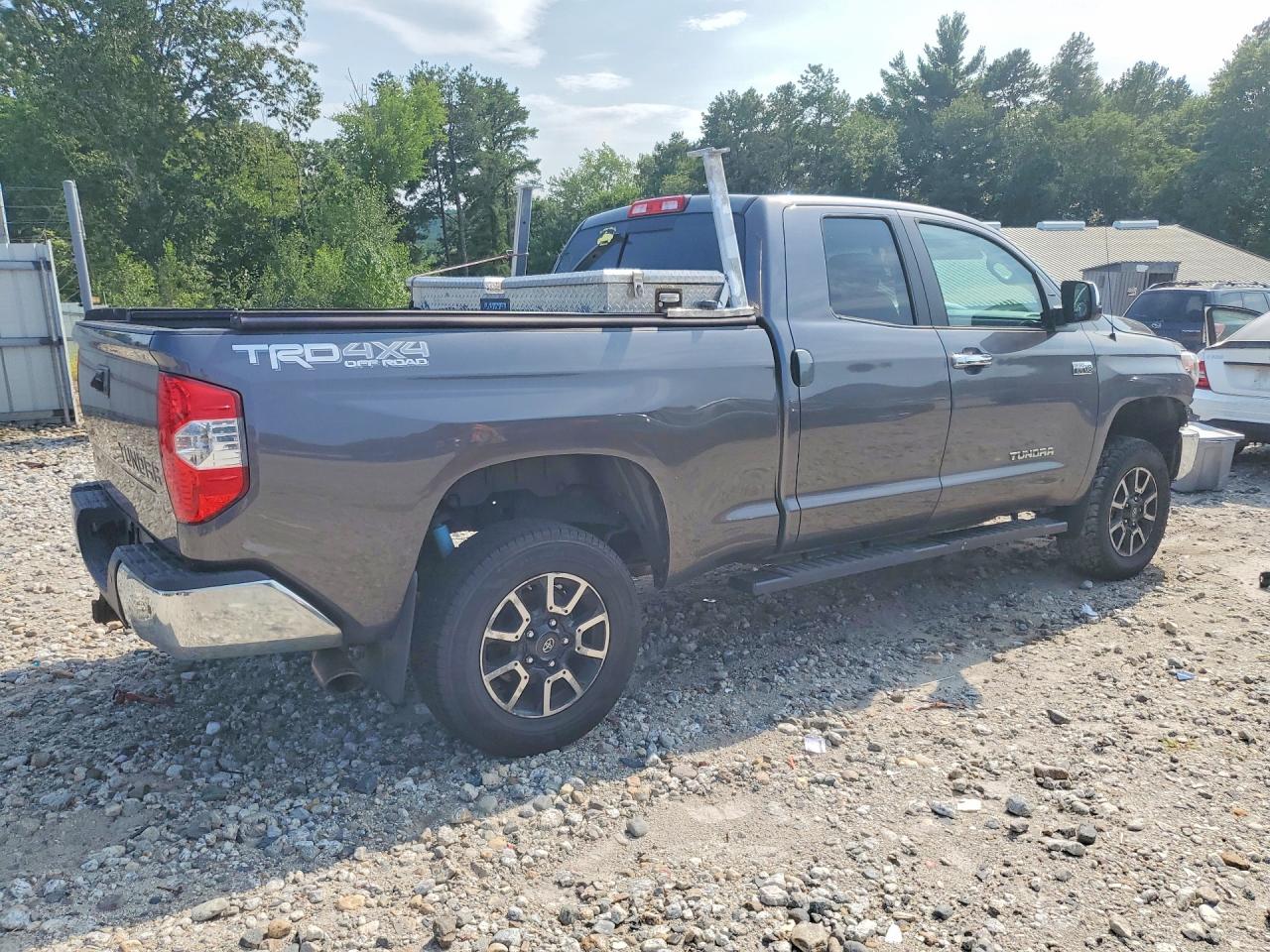 2015 Toyota Tundra Double Cab Limited Серый vin: 5TFBY5F15FX476100