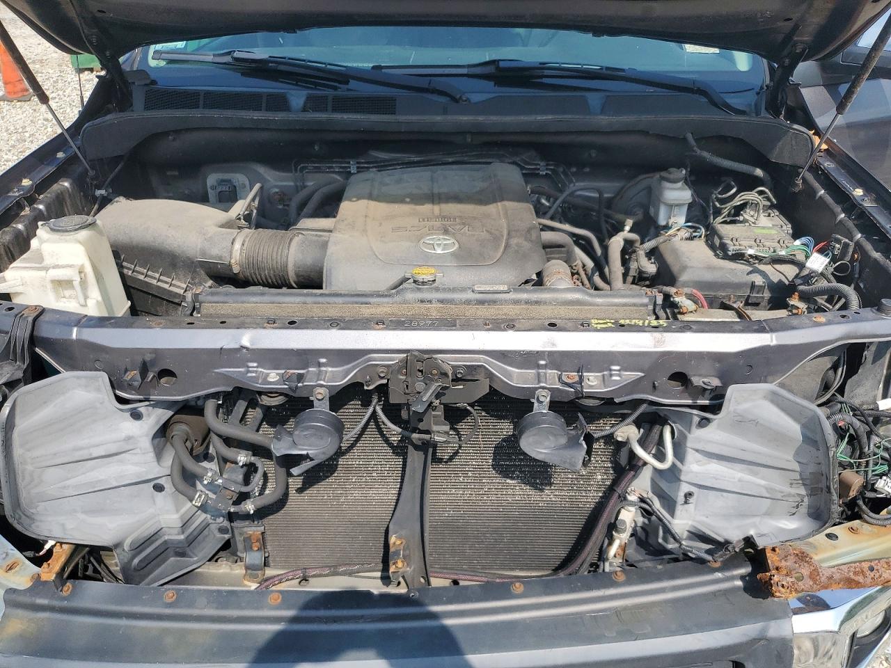 2015 Toyota Tundra Double Cab Limited Серый vin: 5TFBY5F15FX476100