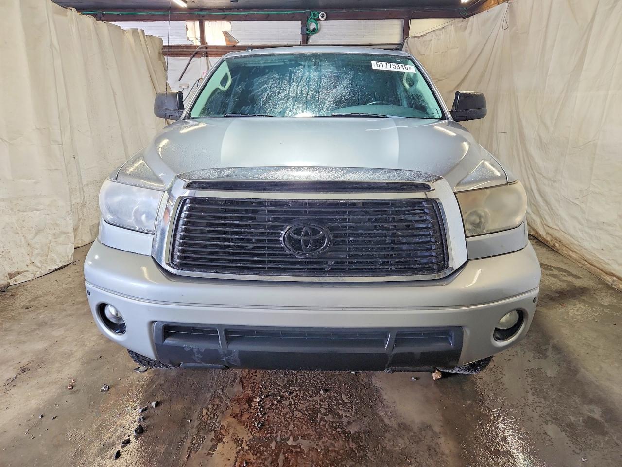 2012 Toyota Tundra Double Cab Limited Silver vin: 5TFBY5F16CX242947