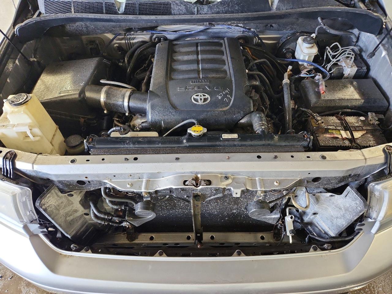 2012 Toyota Tundra Double Cab Limited Silver vin: 5TFBY5F16CX242947
