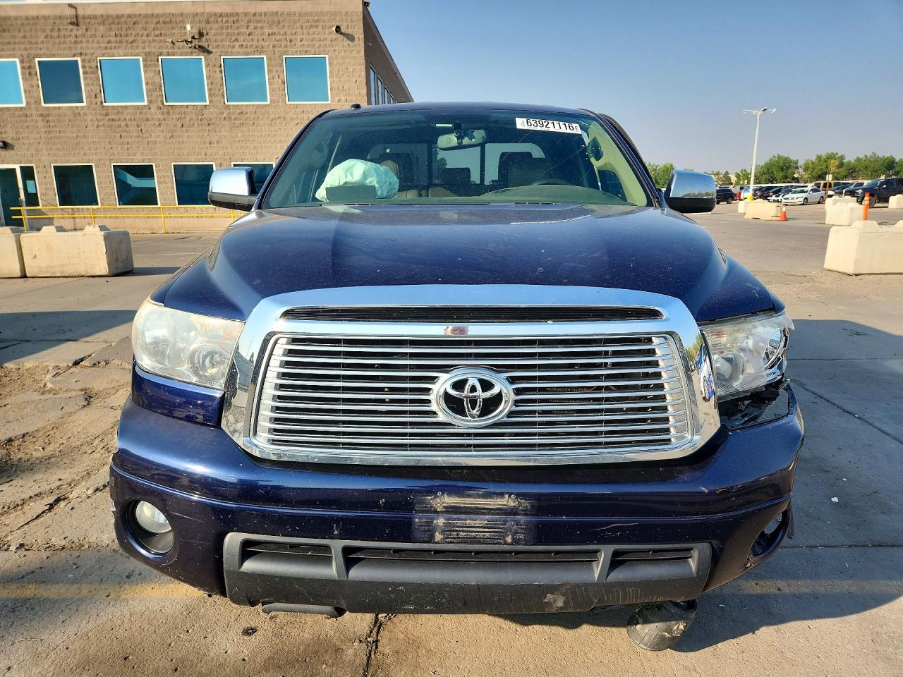 2011 Toyota Tundra Double Cab Limited Blue vin: 5TFBY5F18BX178554