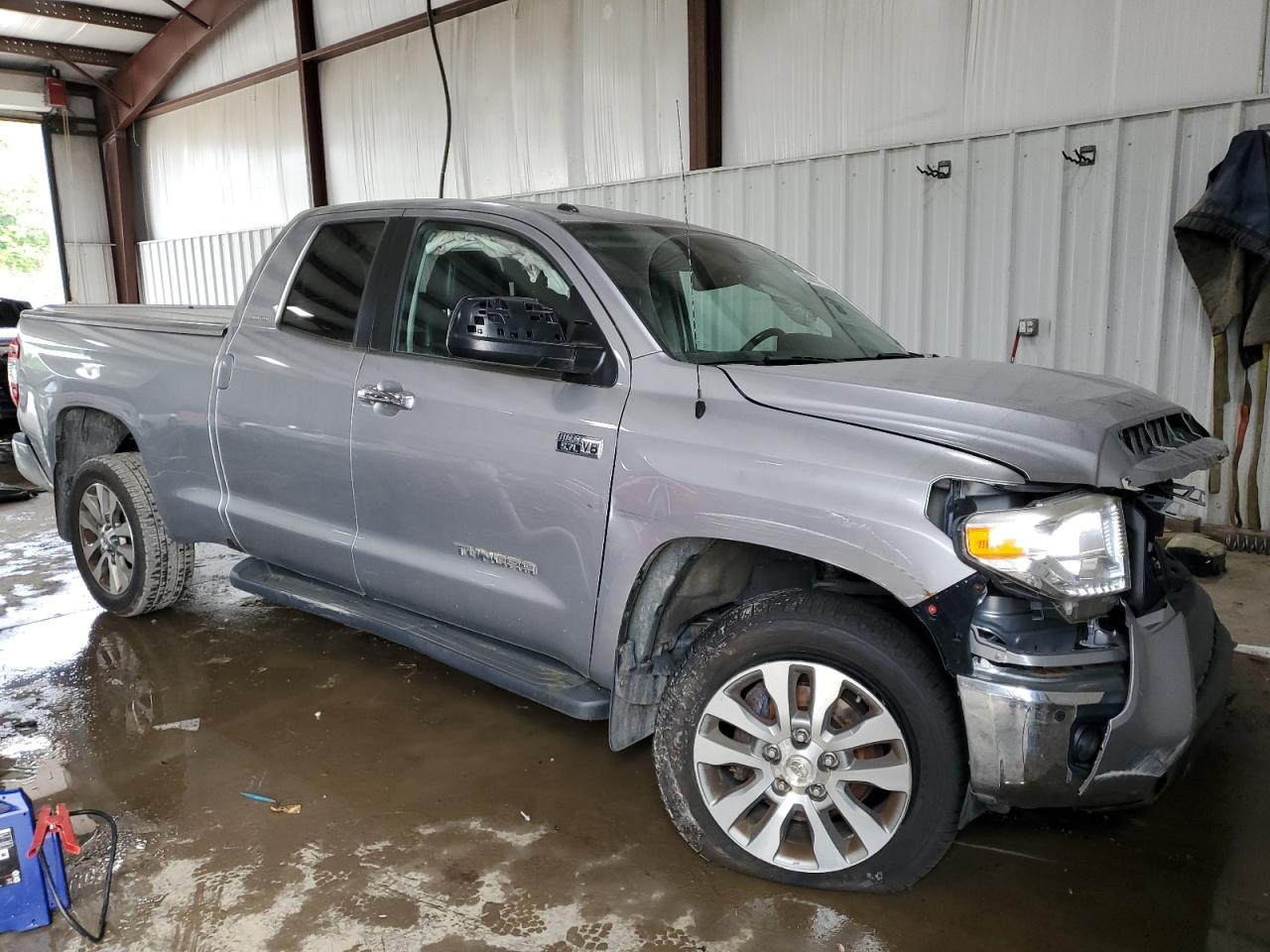 2014 Toyota Tundra Double Cab Limited Gray vin: 5TFBY5F18EX356533
