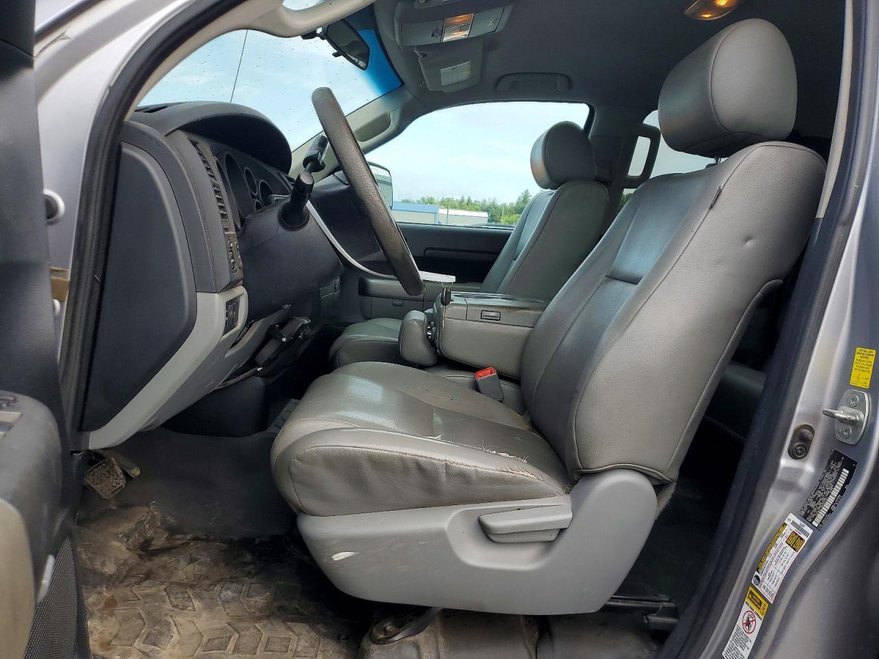 2010 Toyota Tundra Double Cab Sr5 Серебряный vin: 5TFCM5F17AX001170