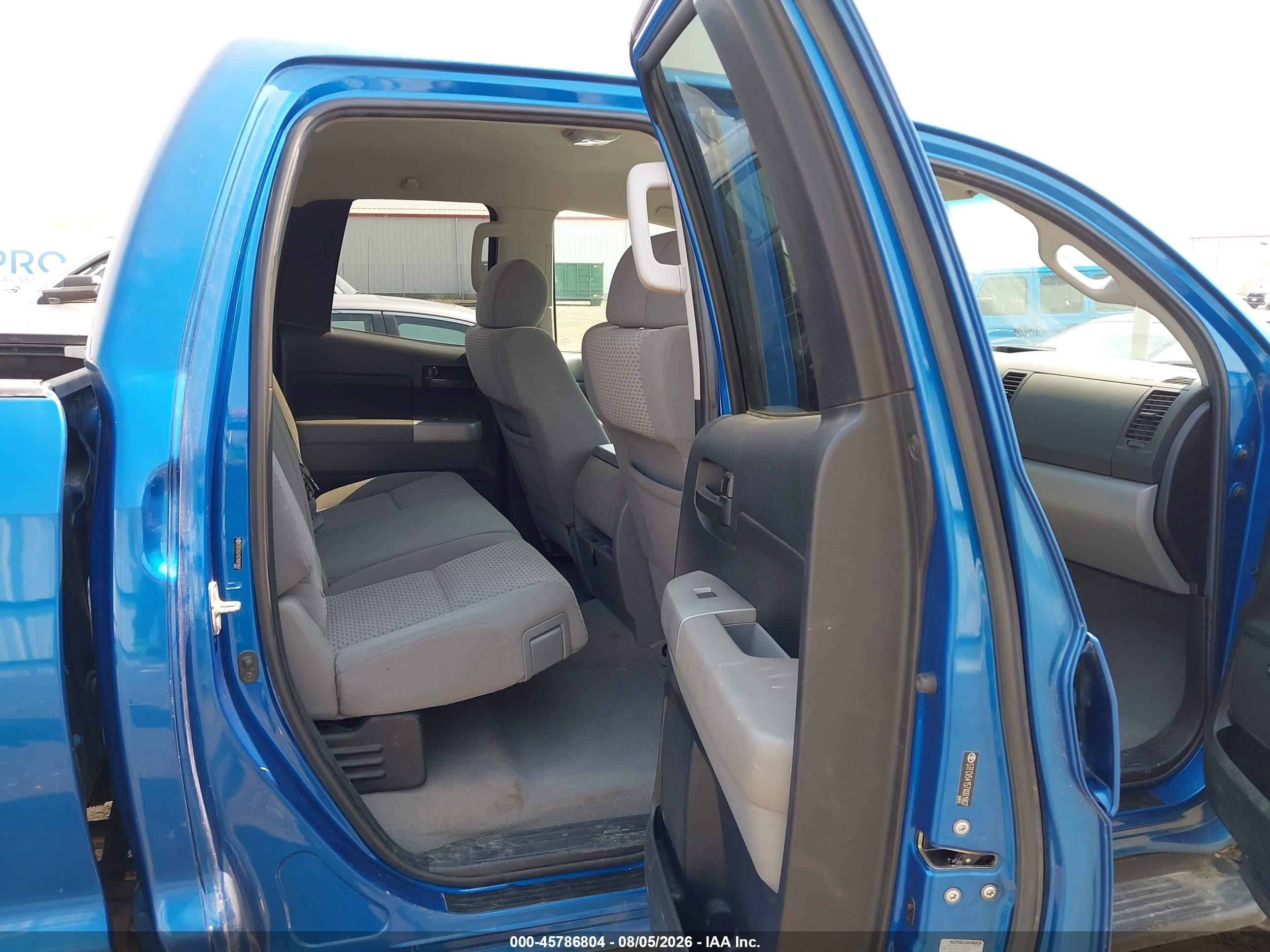2007 Toyota Tundra Sr5 5.7l V8 Blue vin: 5TFCV54157X001807