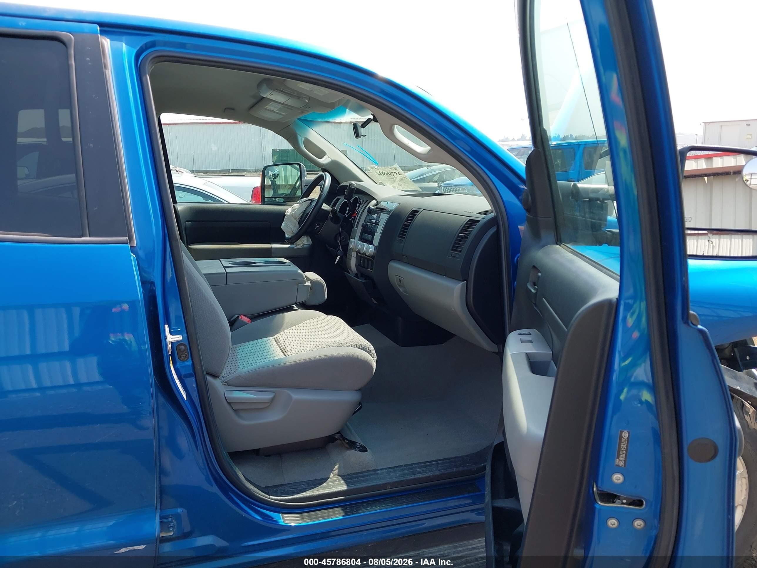 2007 Toyota Tundra Sr5 5.7l V8 Blue vin: 5TFCV54157X001807