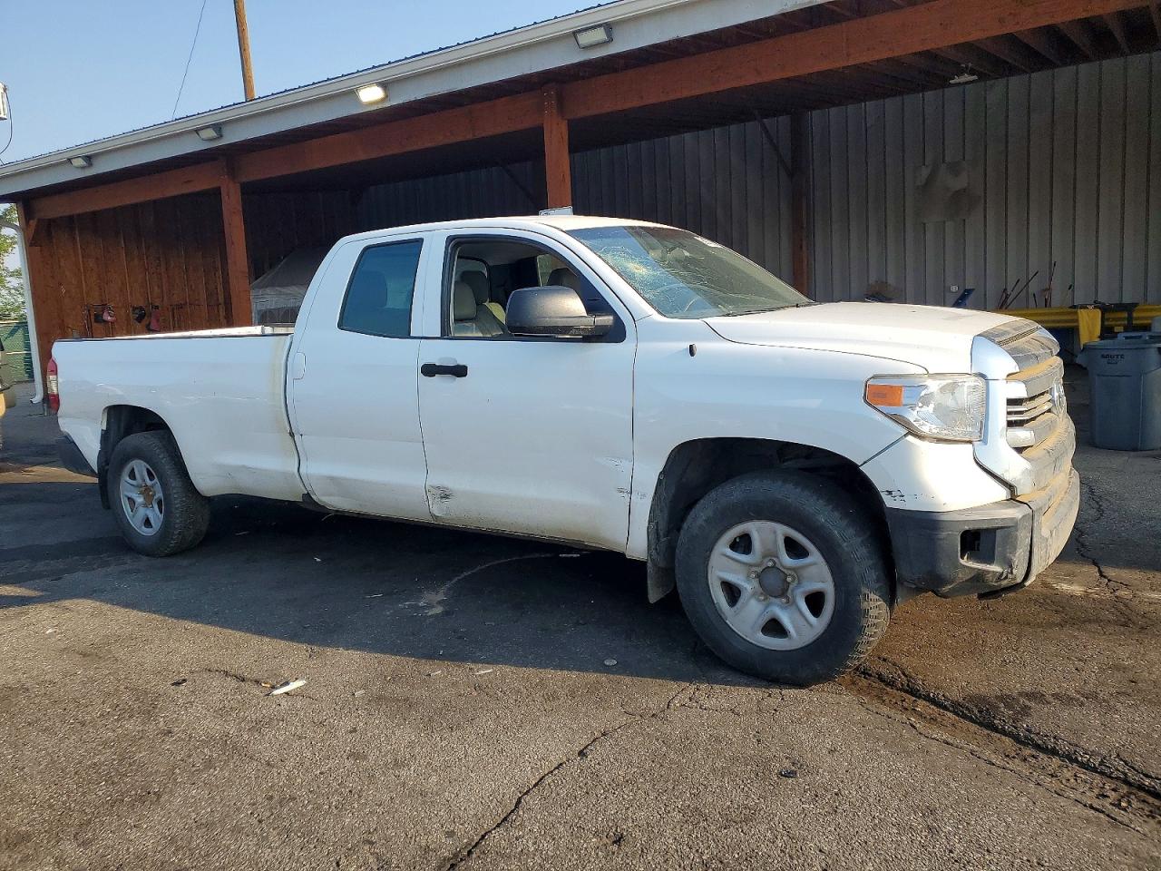 2015 Toyota Tundra Sr White vin: 5TFCW5F17FX019038