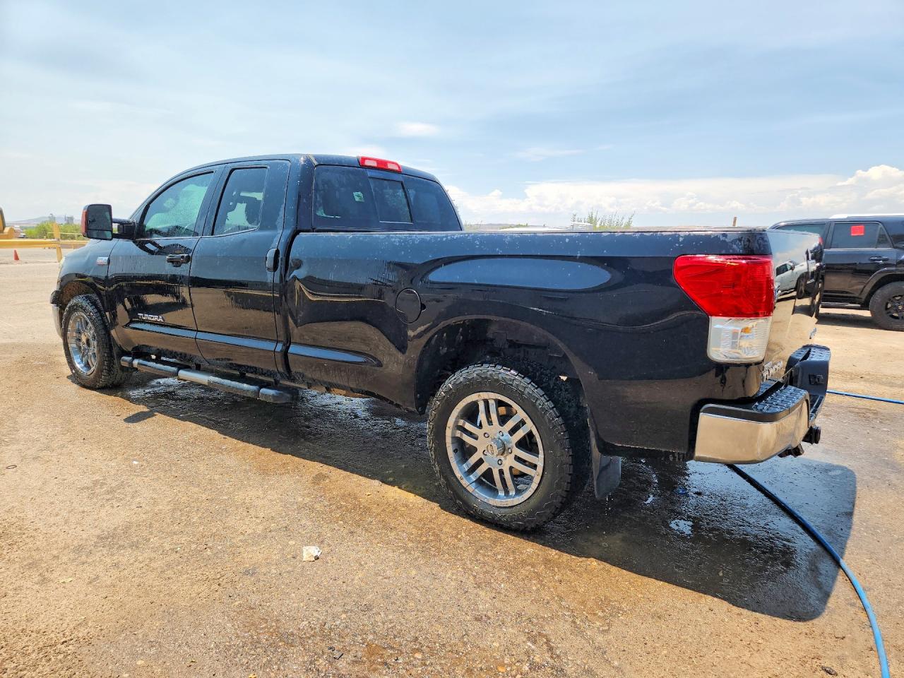 2013 Toyota Tundra Double Cab Sr5 Black vin: 5TFCW5F19DX015344