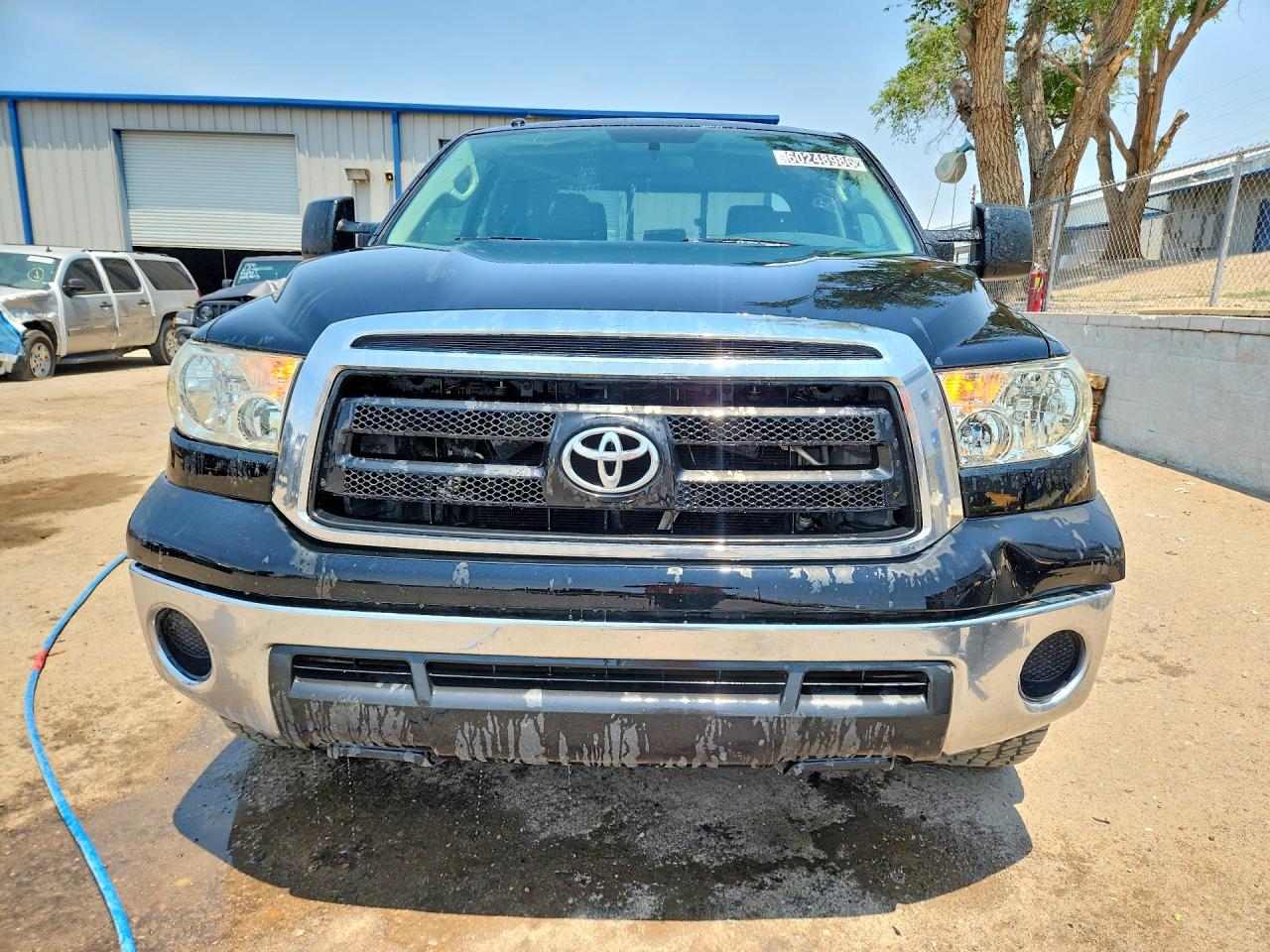 2013 Toyota Tundra Double Cab Sr5 Black vin: 5TFCW5F19DX015344