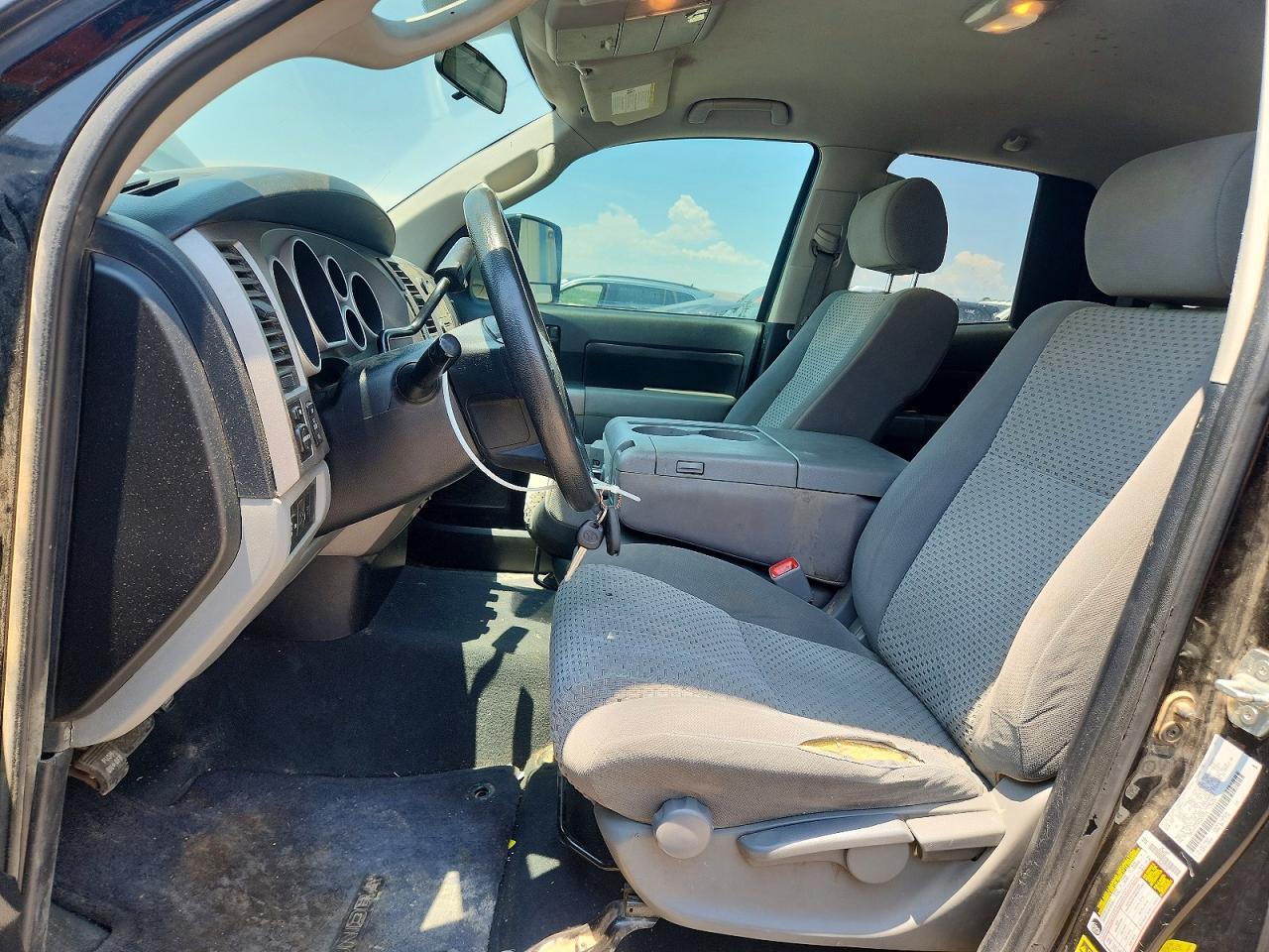 2013 Toyota Tundra Double Cab Sr5 Black vin: 5TFCW5F19DX015344