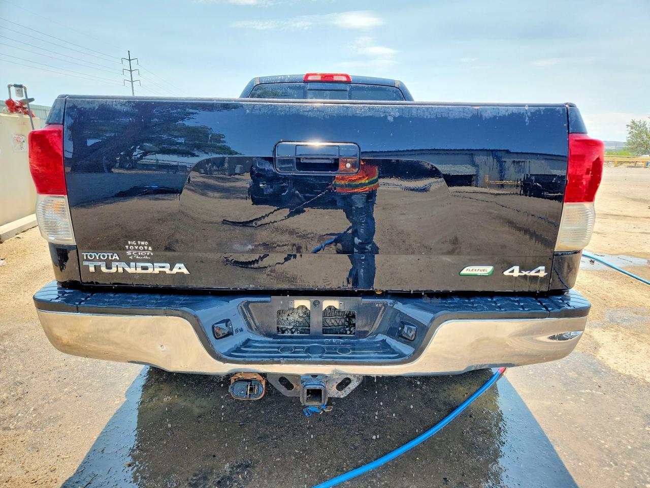 2013 Toyota Tundra Double Cab Sr5 Black vin: 5TFCW5F19DX015344