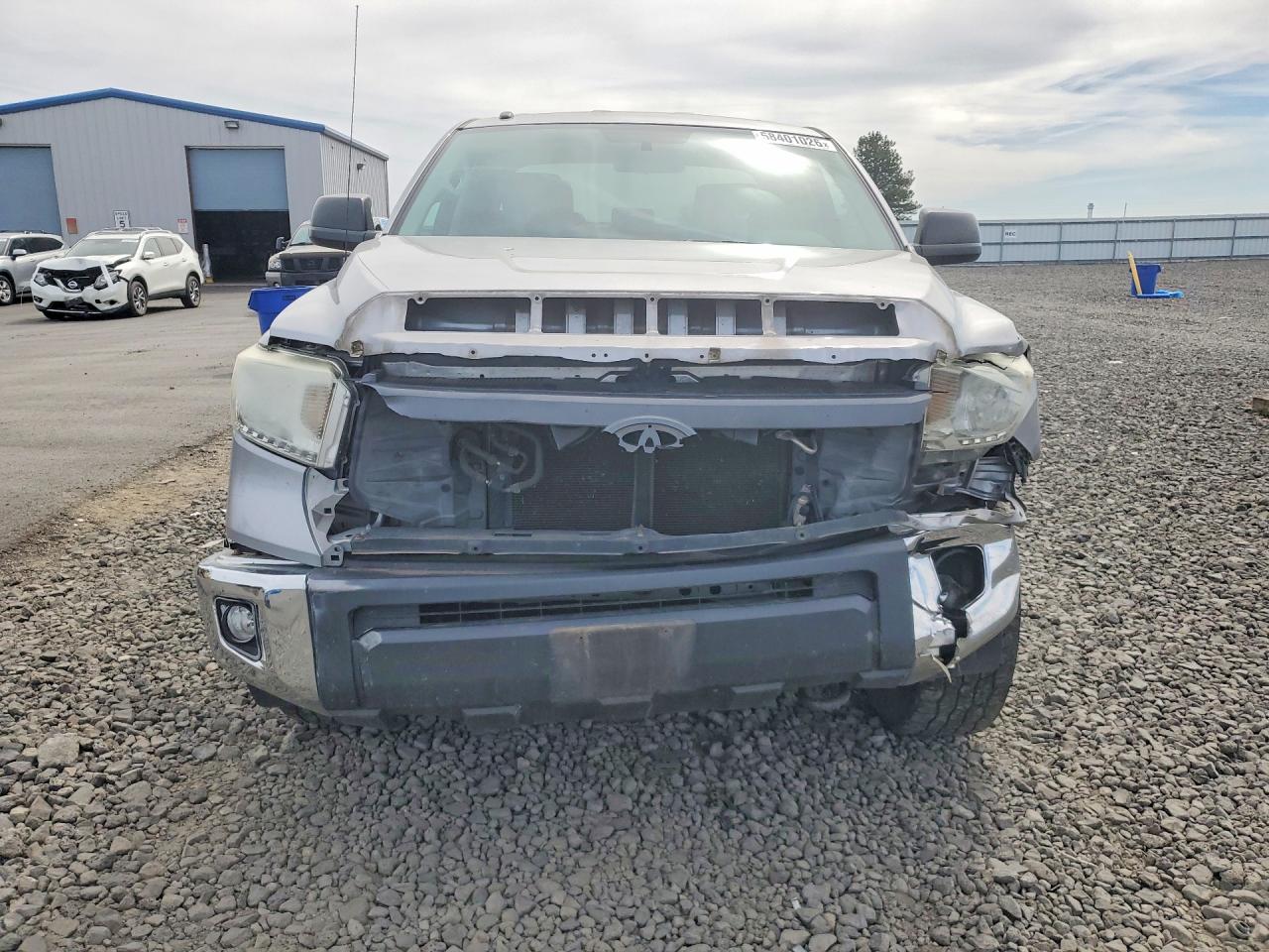 2014 Toyota Tundra Sr5 Серый vin: 5TFCY5F11EX016385