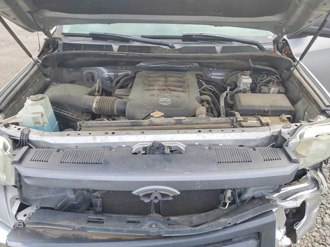 2014 Toyota Tundra Sr5 Серый vin: 5TFCY5F11EX016385