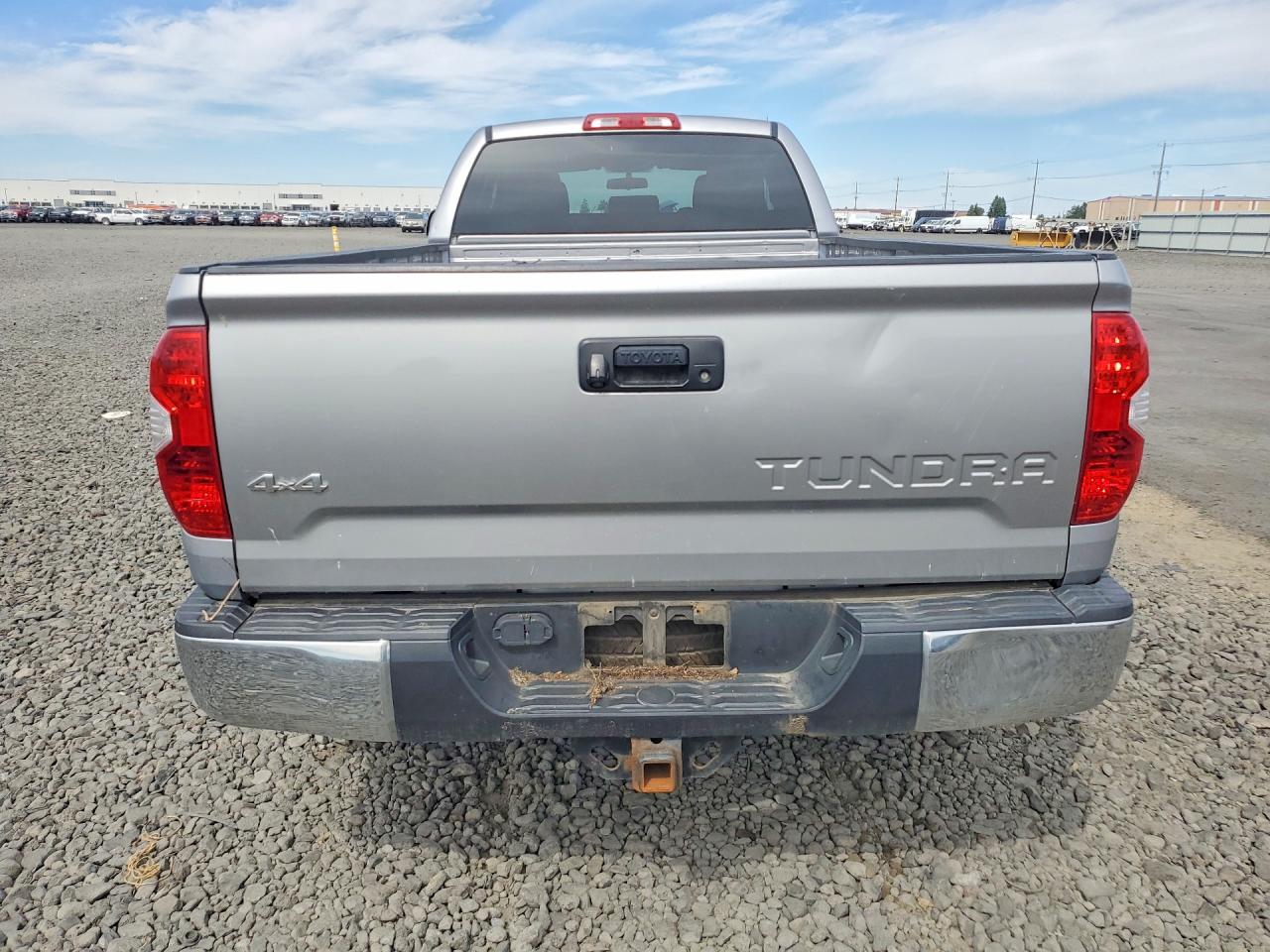 2014 Toyota Tundra Sr5 Серый vin: 5TFCY5F11EX016385