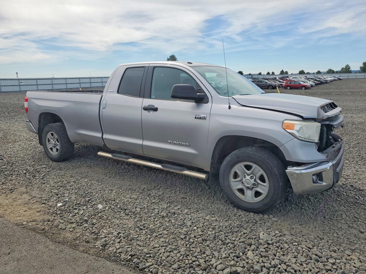 2014 Toyota Tundra Sr5 Серый vin: 5TFCY5F11EX016385