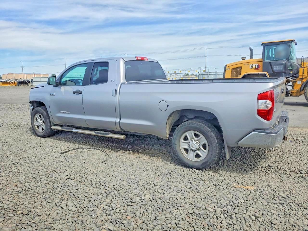 2014 Toyota Tundra Sr5 Серый vin: 5TFCY5F11EX016385