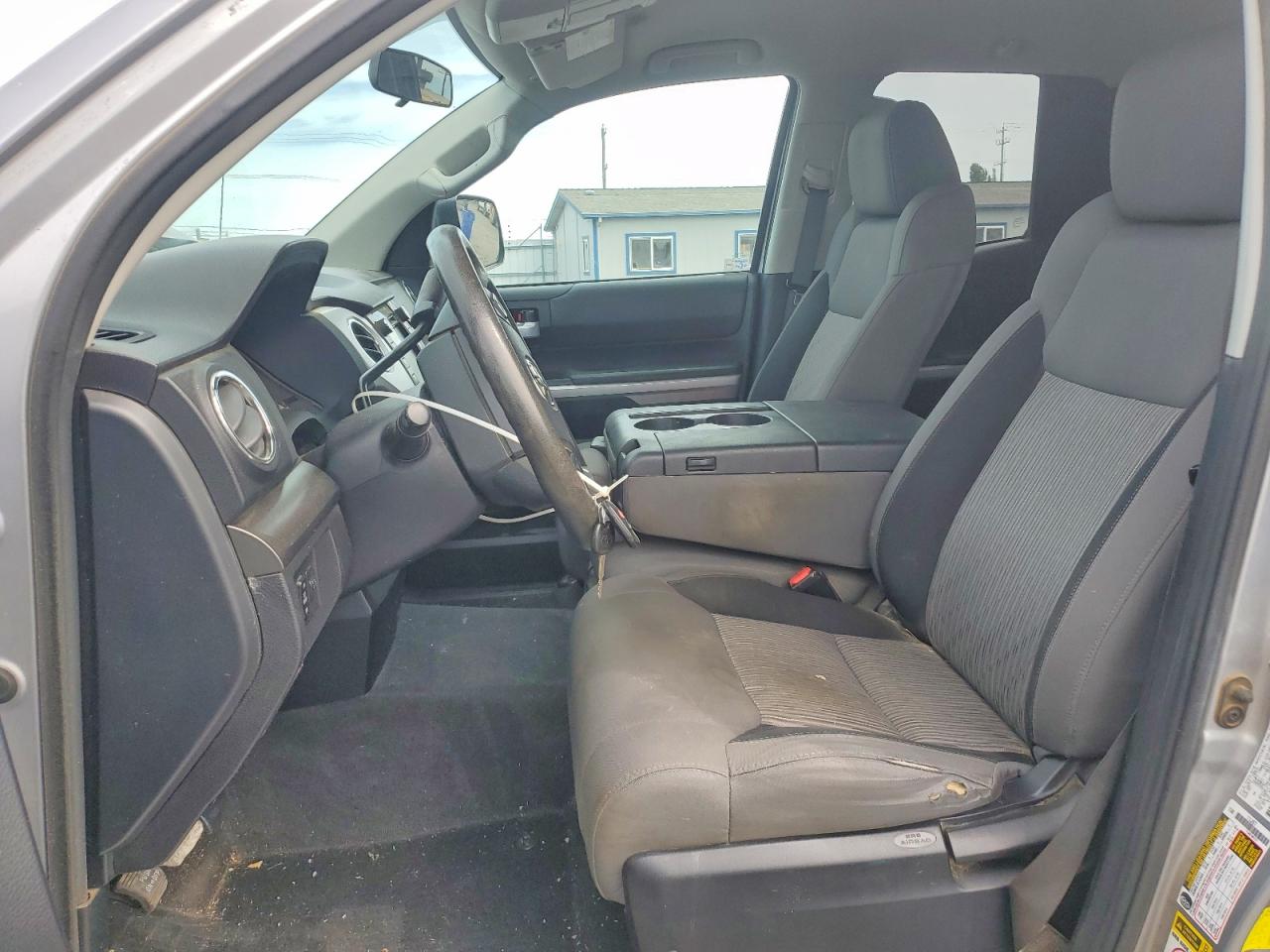 2014 Toyota Tundra Sr5 Серый vin: 5TFCY5F11EX016385