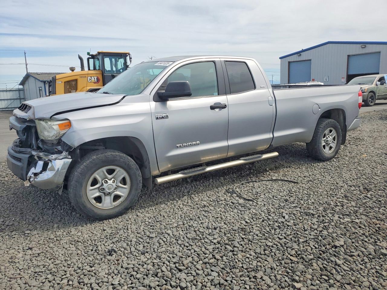 2014 Toyota Tundra Sr5 Gray vin: 5TFCY5F11EX016385
