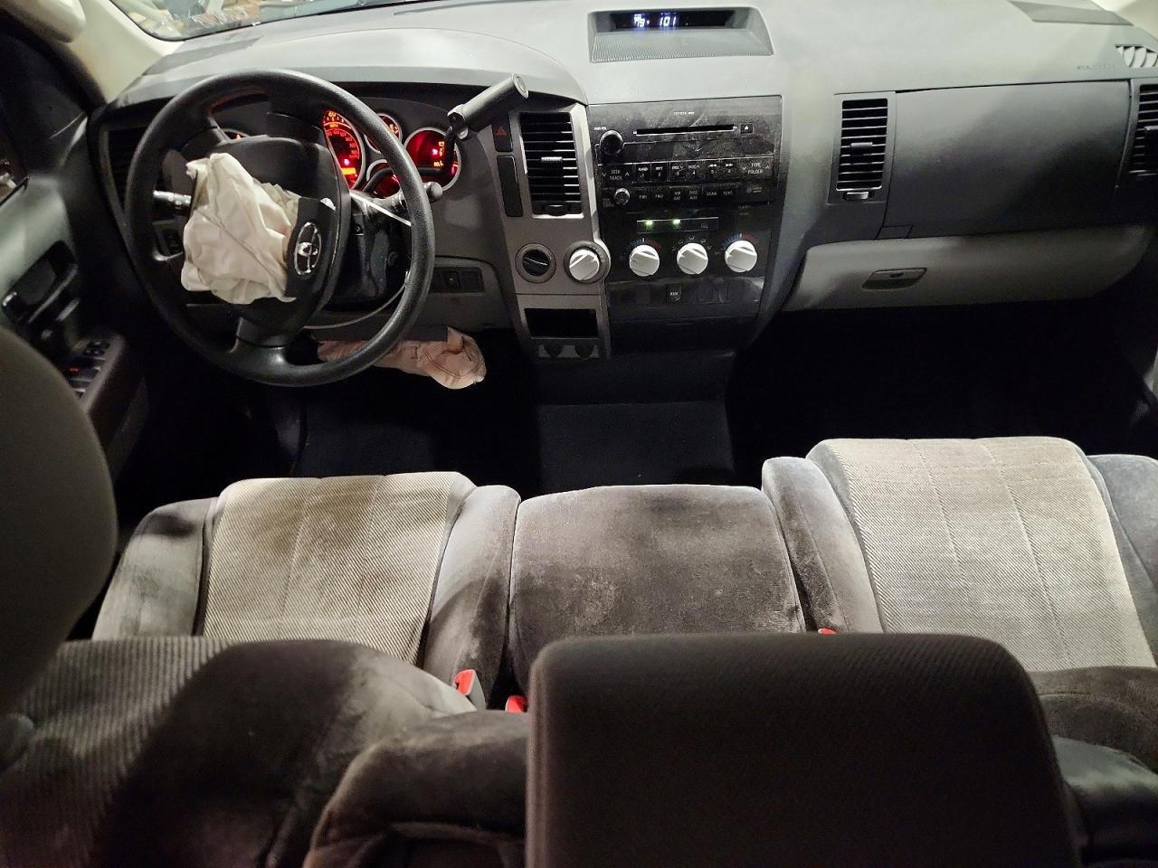 2012 Toyota Tundra Double Cab Sr5 Black vin: 5TFCY5F13CX013940
