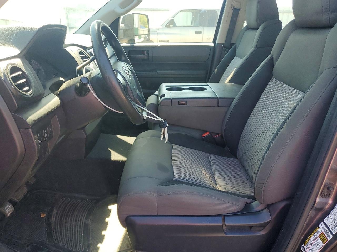 2015 Toyota Tundra Sr Gray vin: 5TFCY5F13FX018740